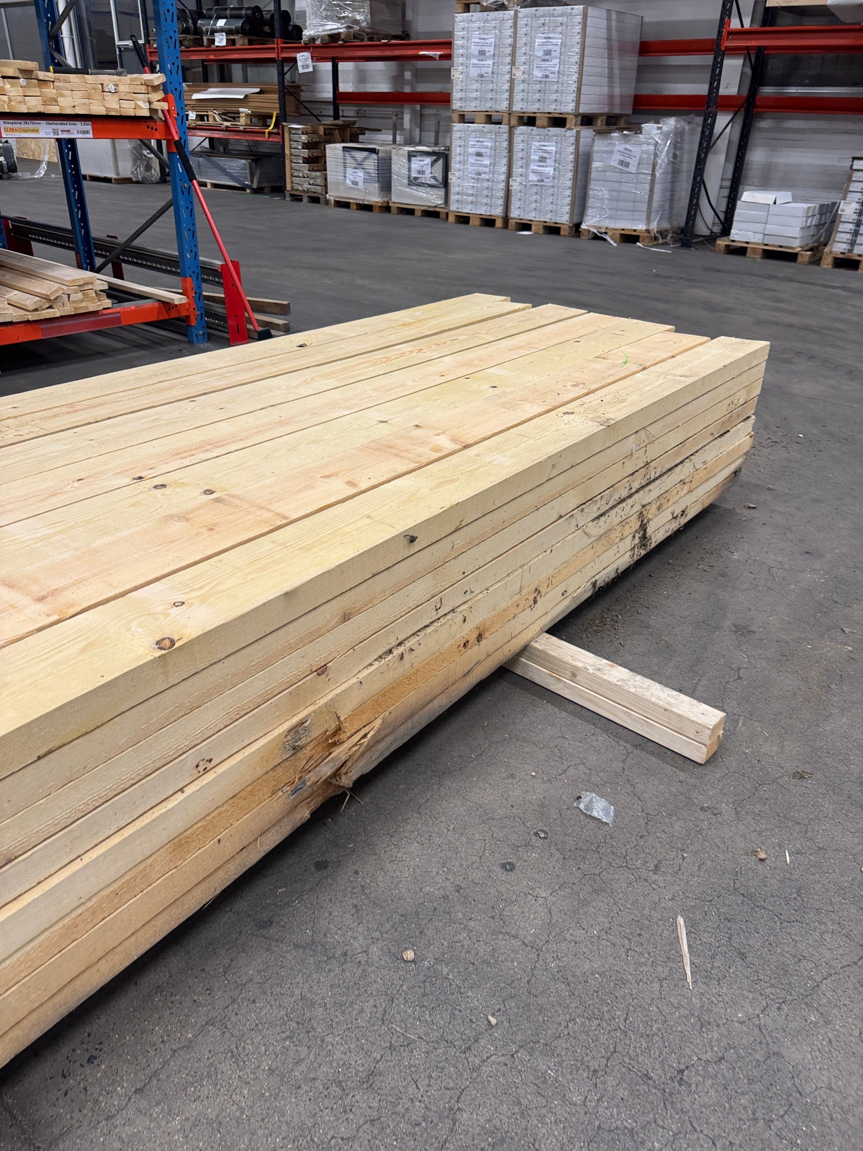 Paket Ohyvlade Reglar 50x150mm (4,20-5,40m) 56st- Furu