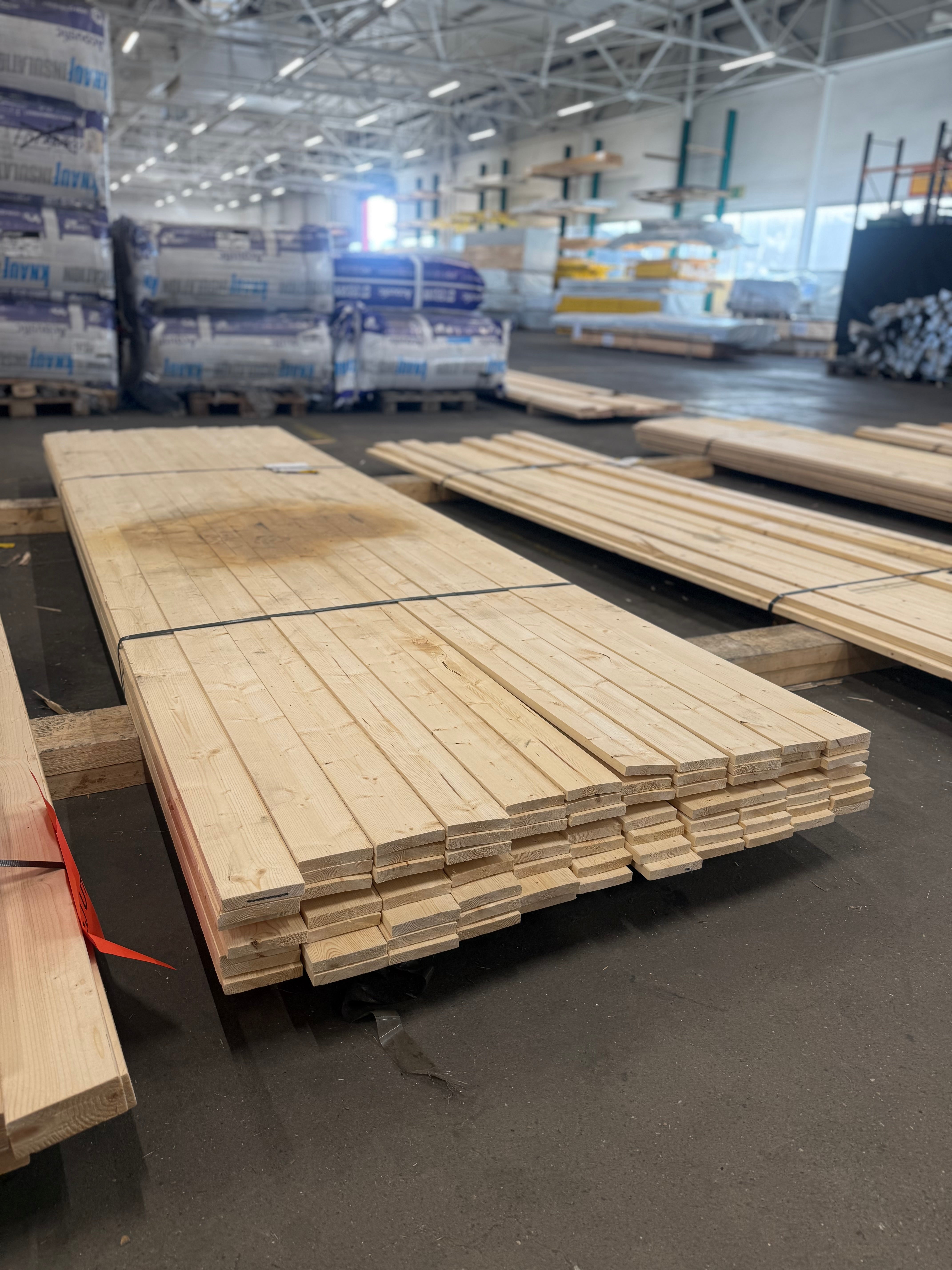 Paket Finsågad Panel 17x95mm 77st 3.60m