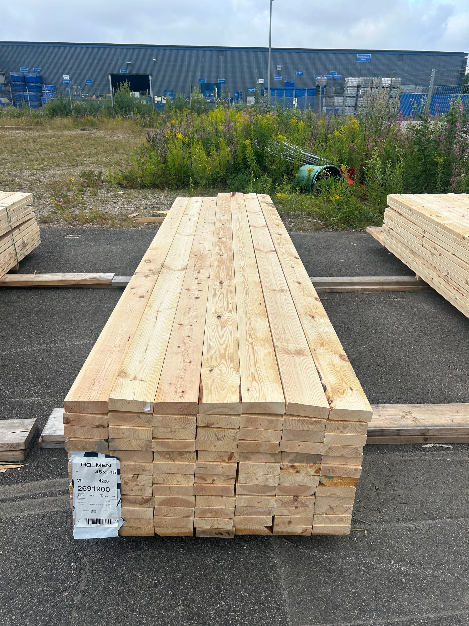 Paket Reglar 45x145mm 2,70-4,20m 84st