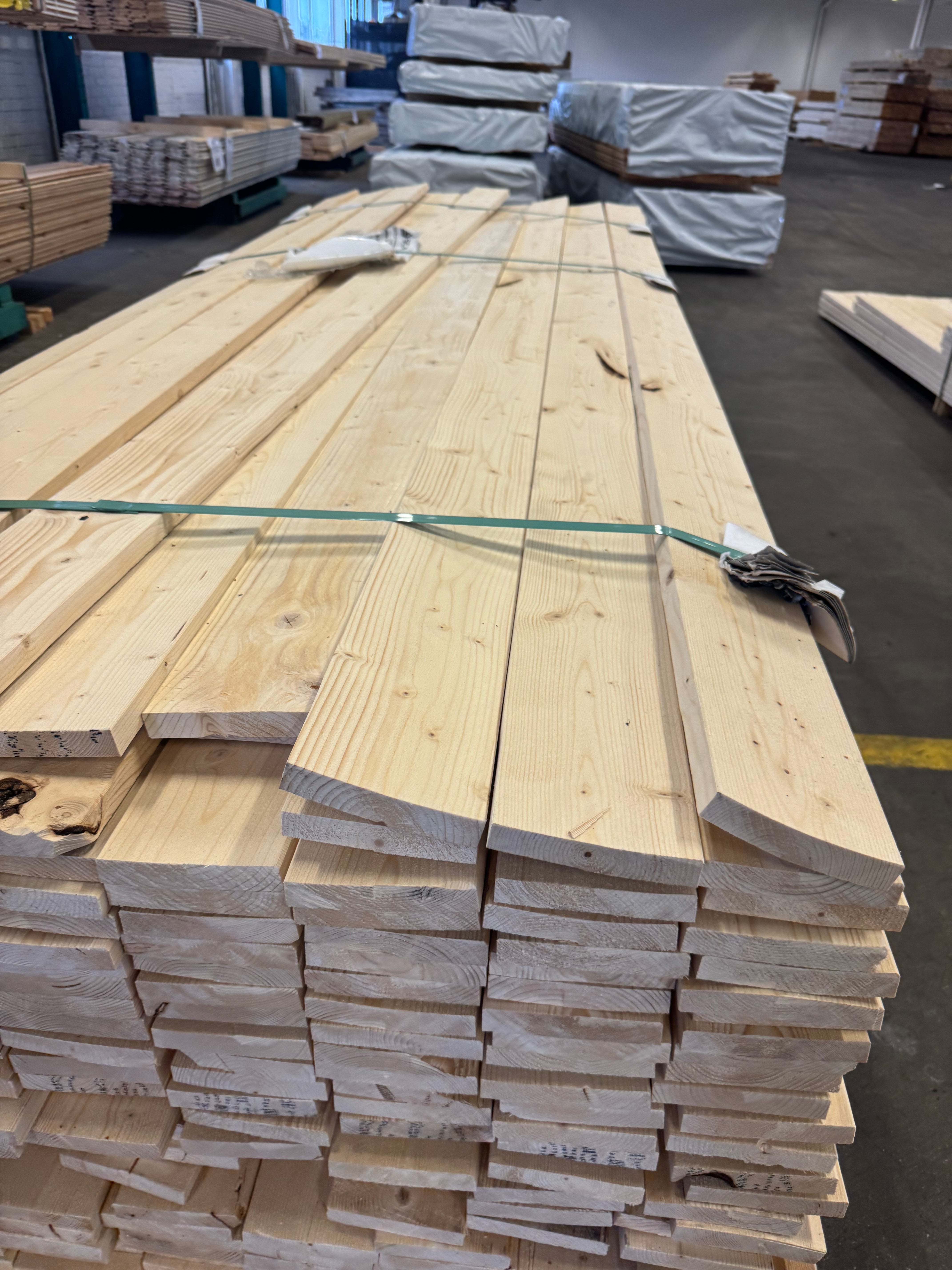 Paket Finsågad 22x120 B-sortering