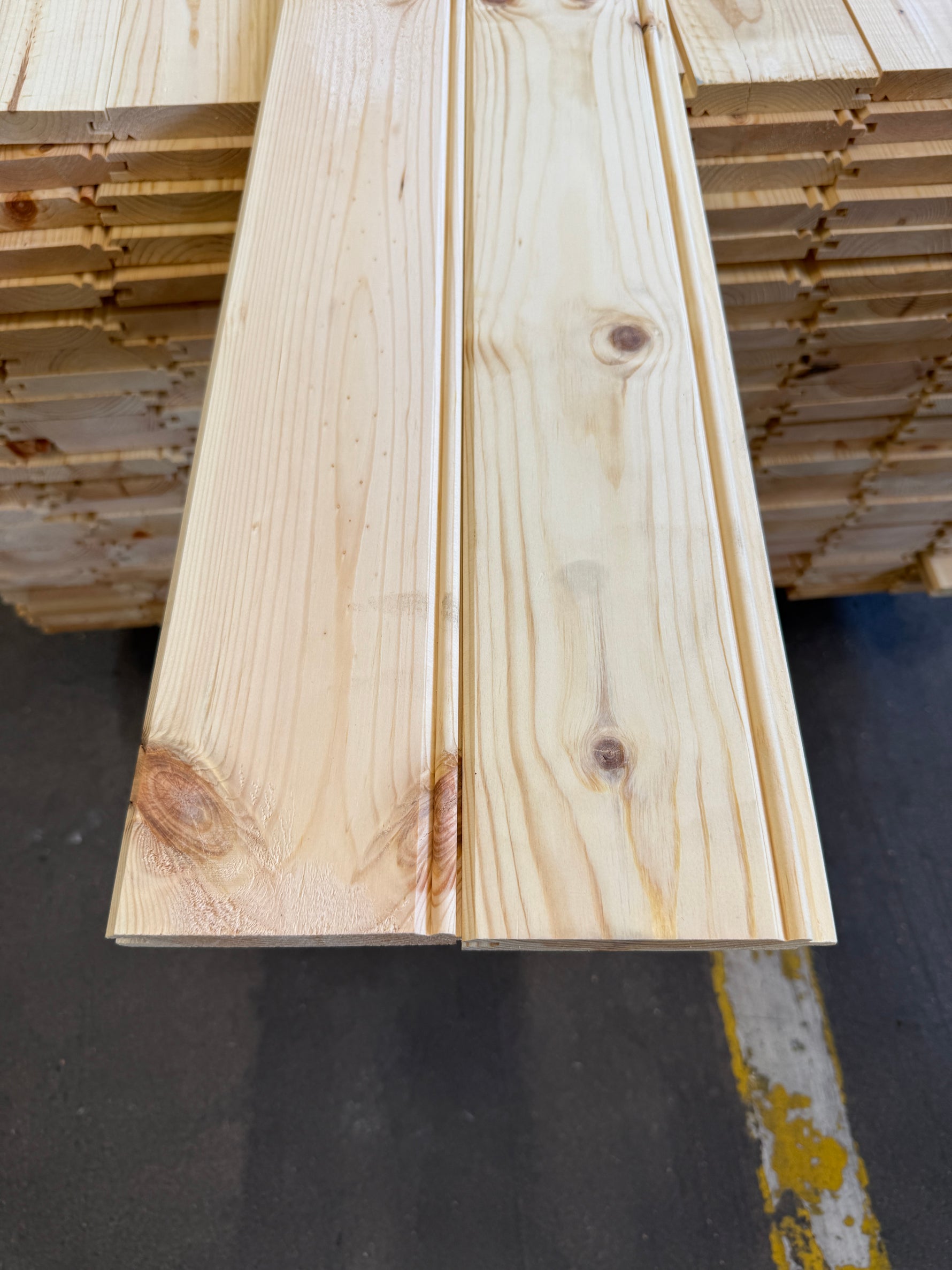 Paket Pärlspont 22x120mm Furu, 225st 4,50–5,10m (Sekunda)