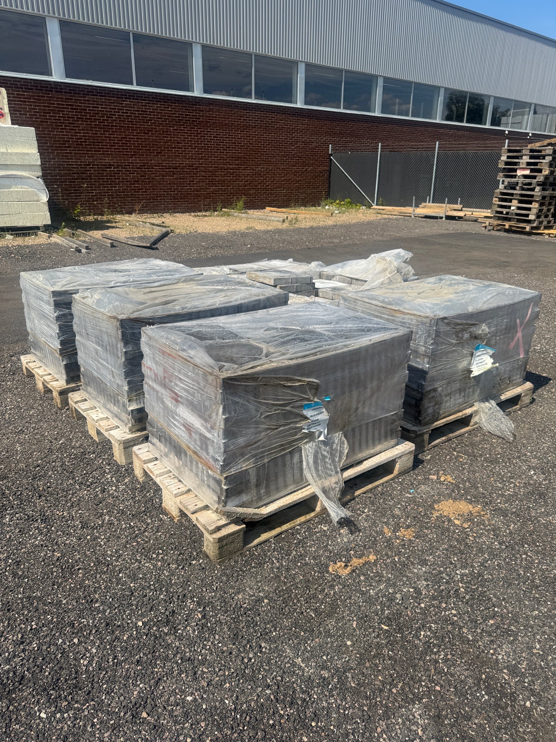 Parti Marksten St Eriks Klassisk Antracit 350x350x50mm 411st