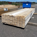 Paket Ytterpanel Enkelfas Fals Ändspont 22x120mm, 185st 3.60m