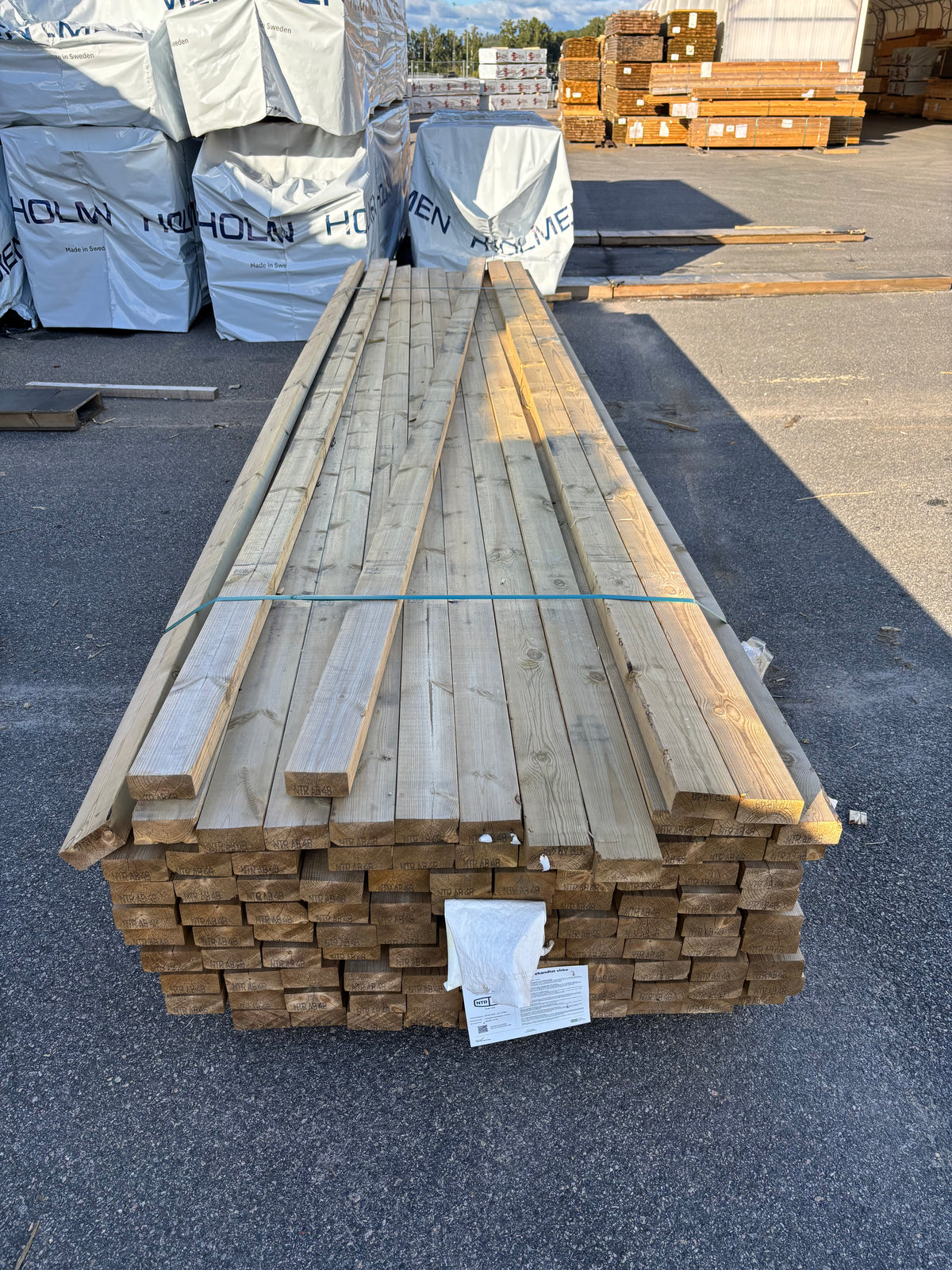 Paket Tryckimpregnerade Reglar 45x95mm 4,80m NTR-AB C24, 103st