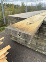 Paket Tryckimpregnerade Reglar 45x220mm 5,40m 60st Gran (Dålig impregnering)