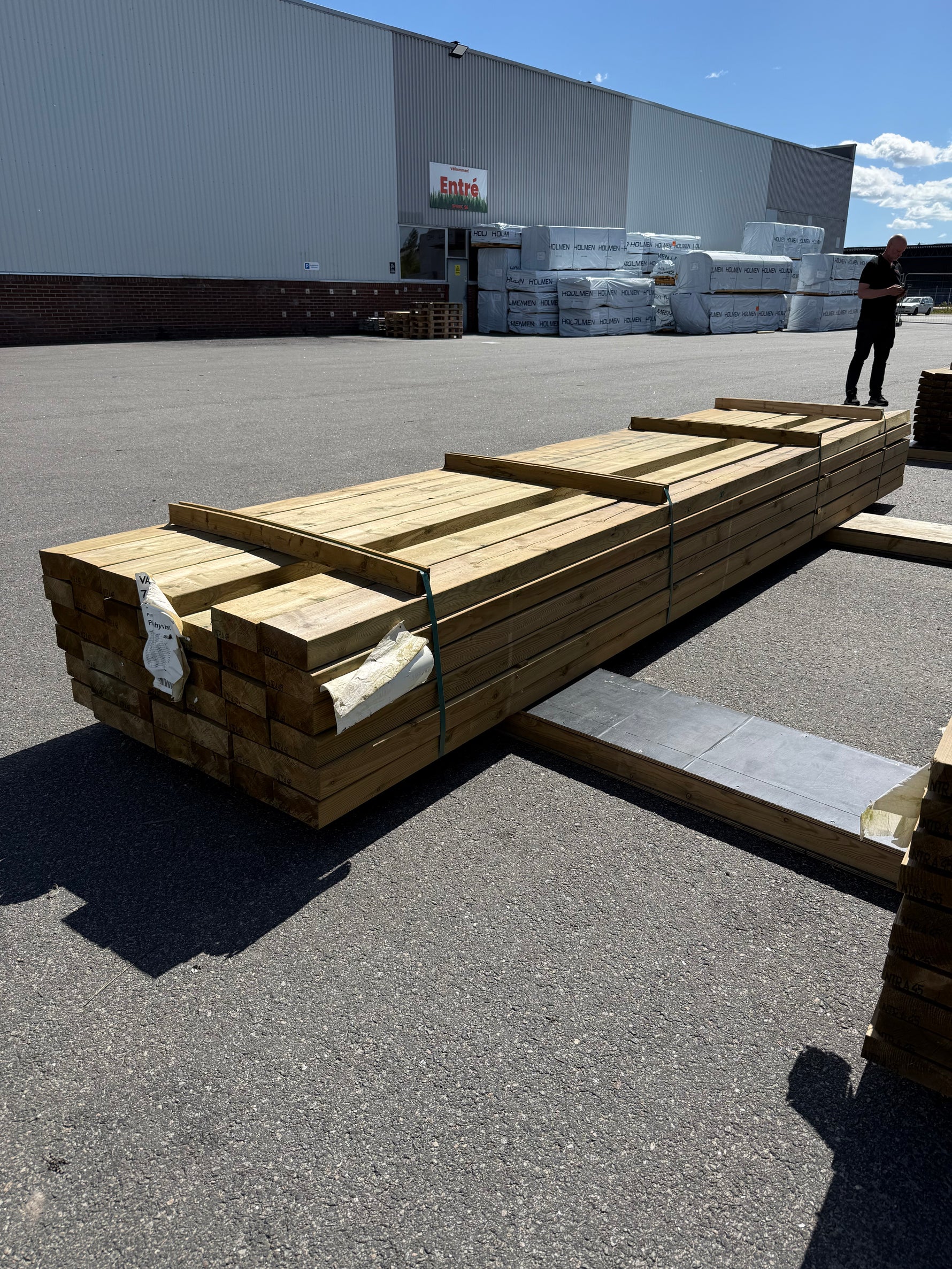 Paket ohyvlade Reglar 70x145mm 41st 4.80m (NTR A)