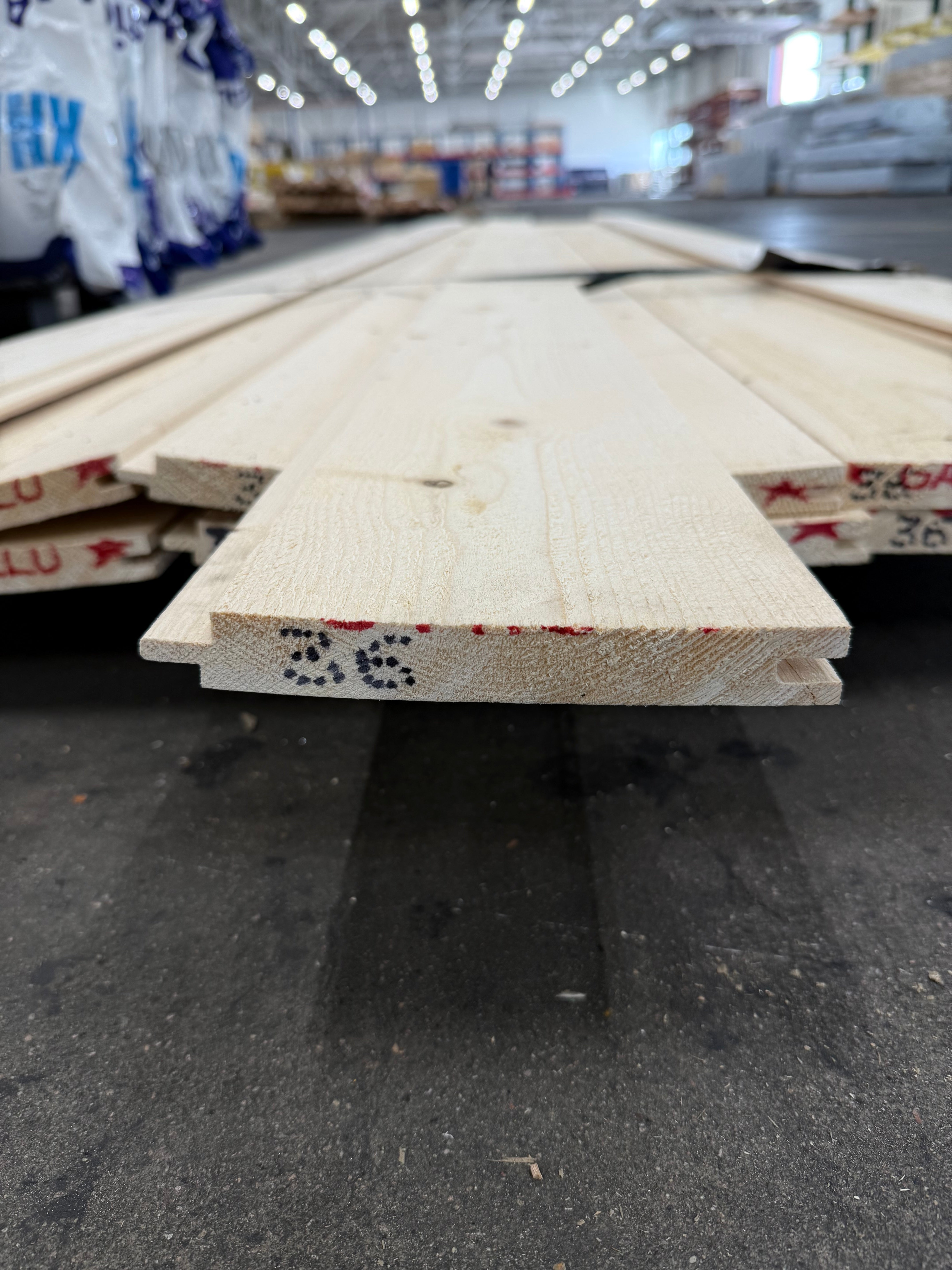 Paket spårpanel 22x170mm 3.60m 15st