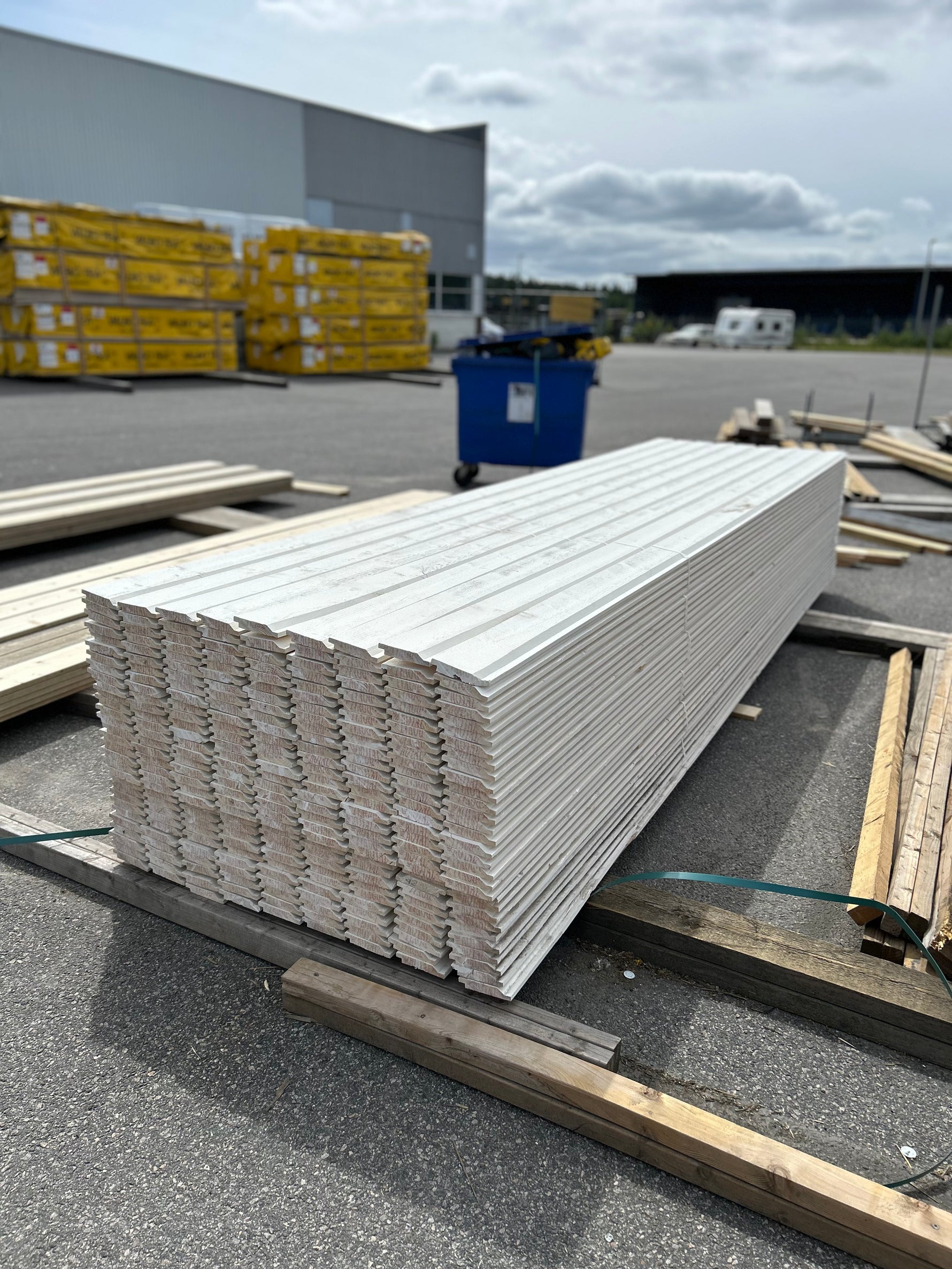 Paket Enkelfas Halvspont 22x120mm 4.20m 270st Mellanstruken