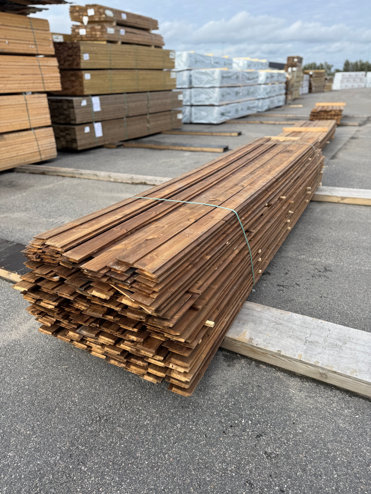 Parti Kebony Ytterpanel 22×120 mm, 4,10 m – 161 st