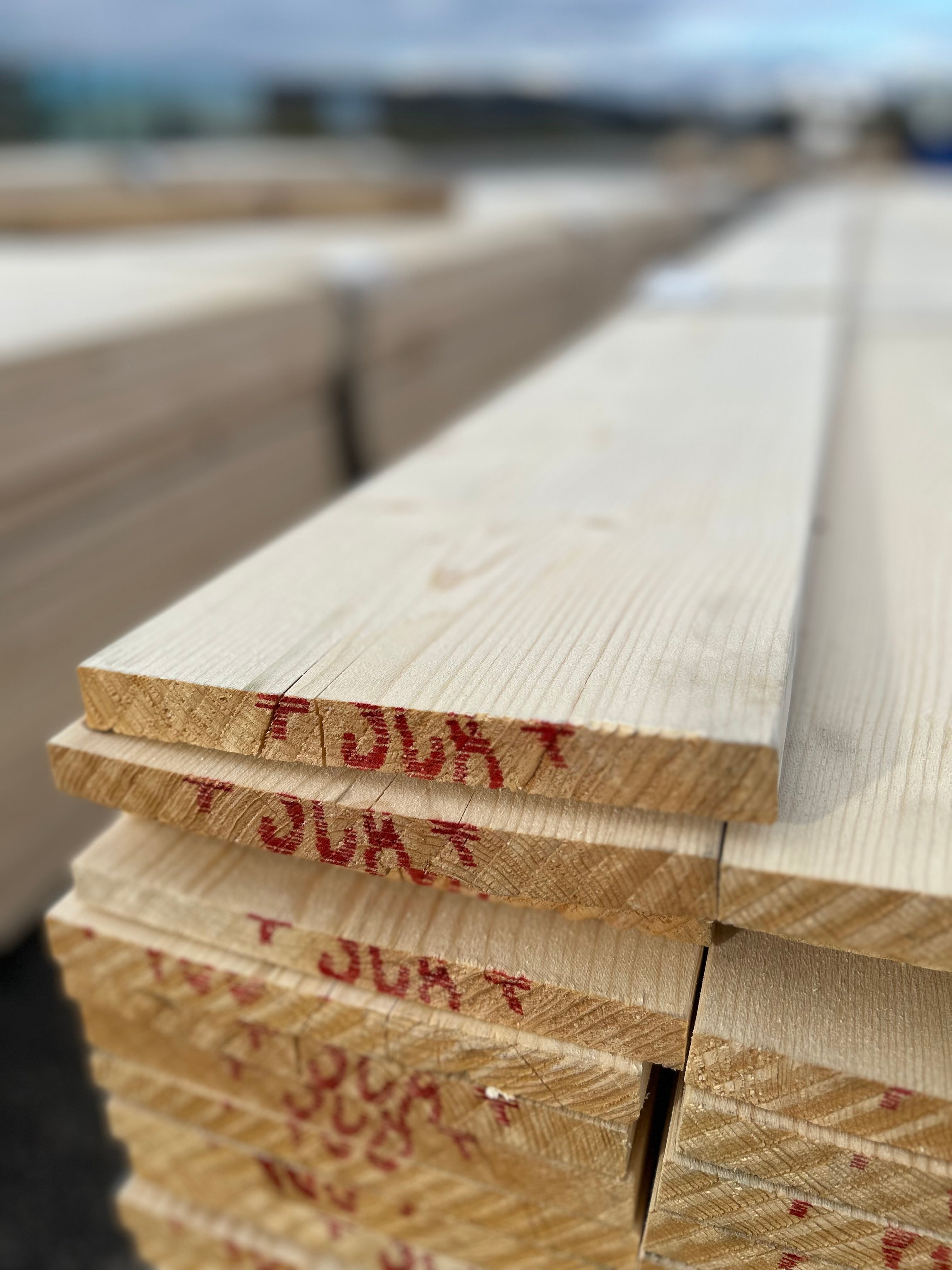 Paket Finsågad Panel 22x195mm 119st 4.20m – Andra sortering