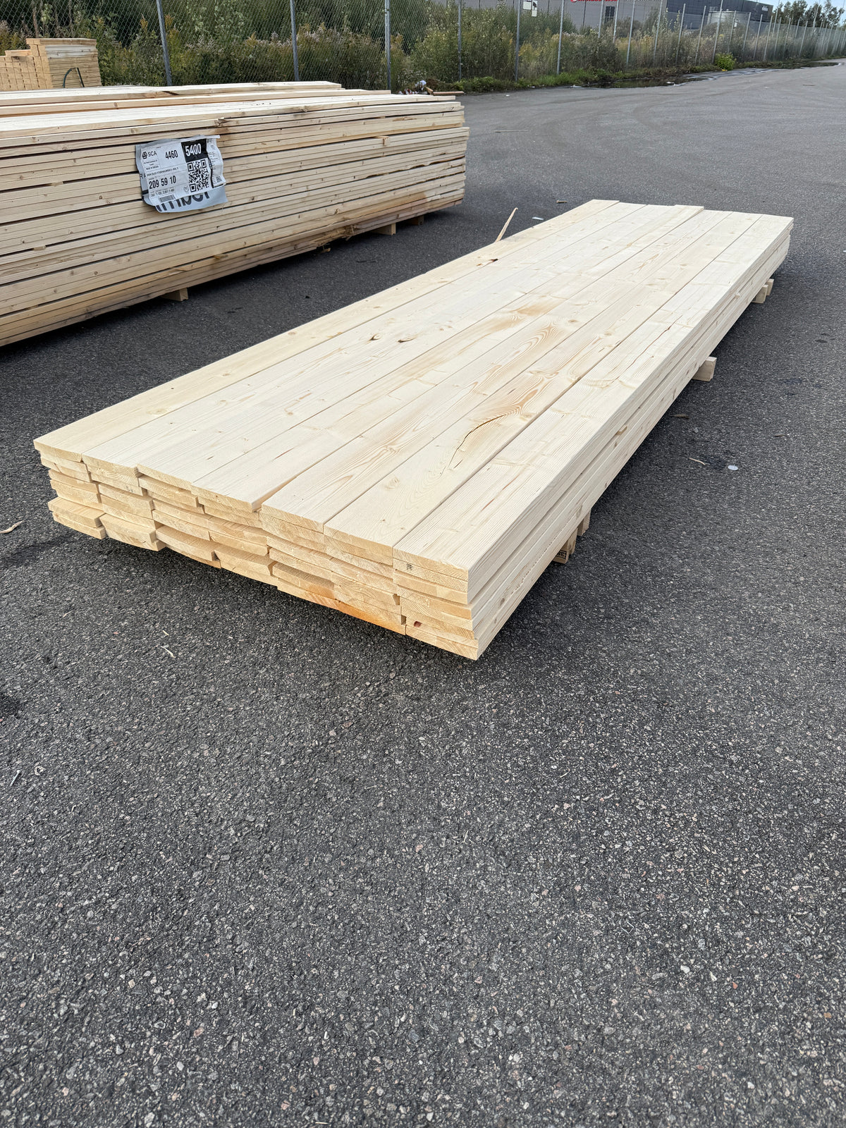 Paket Finsågade Brädor 22x145 mm – 3,60 m (Andra sortering)