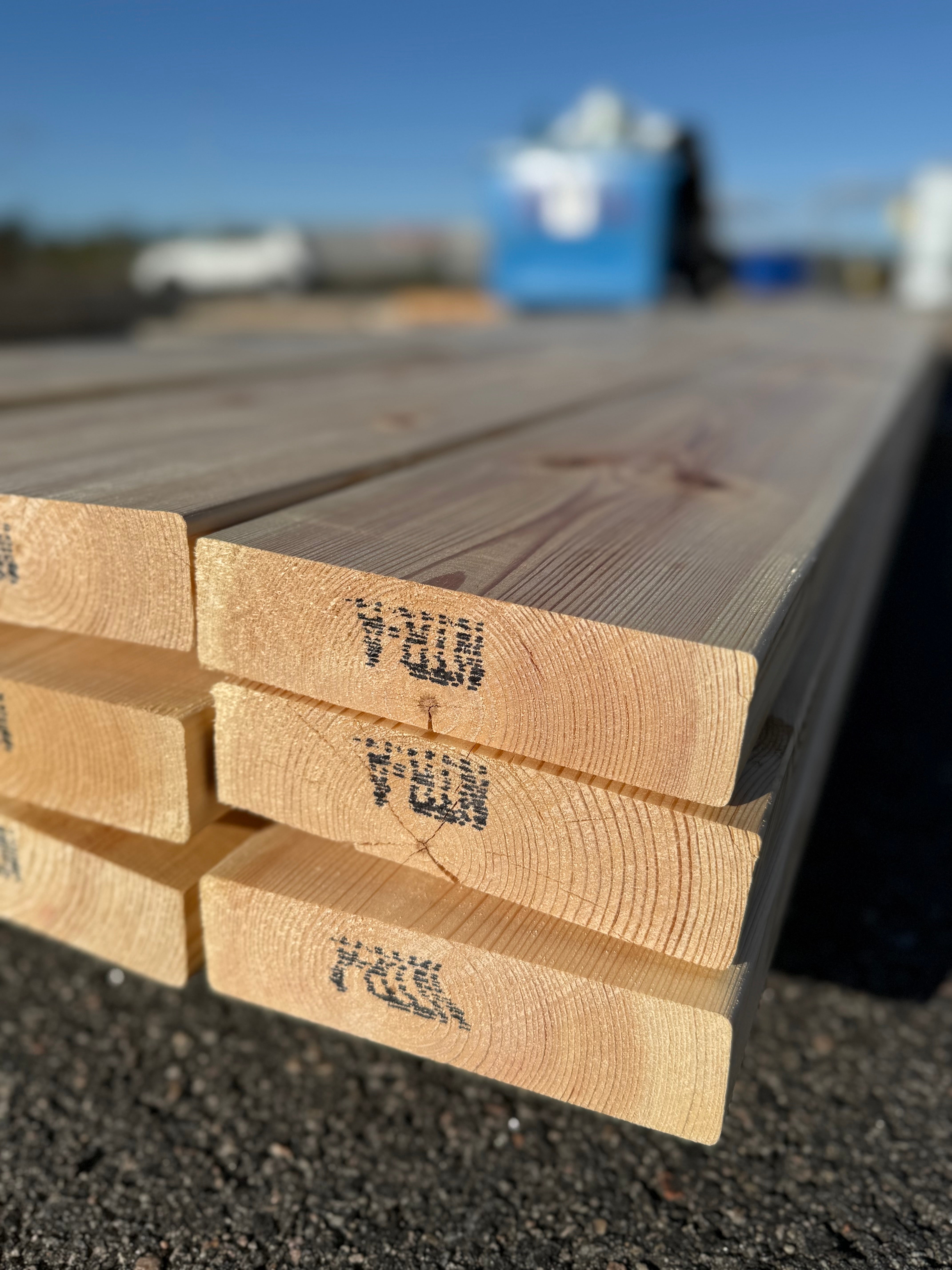 Paket Reglar Furu 45x170mm 5.40m 18st