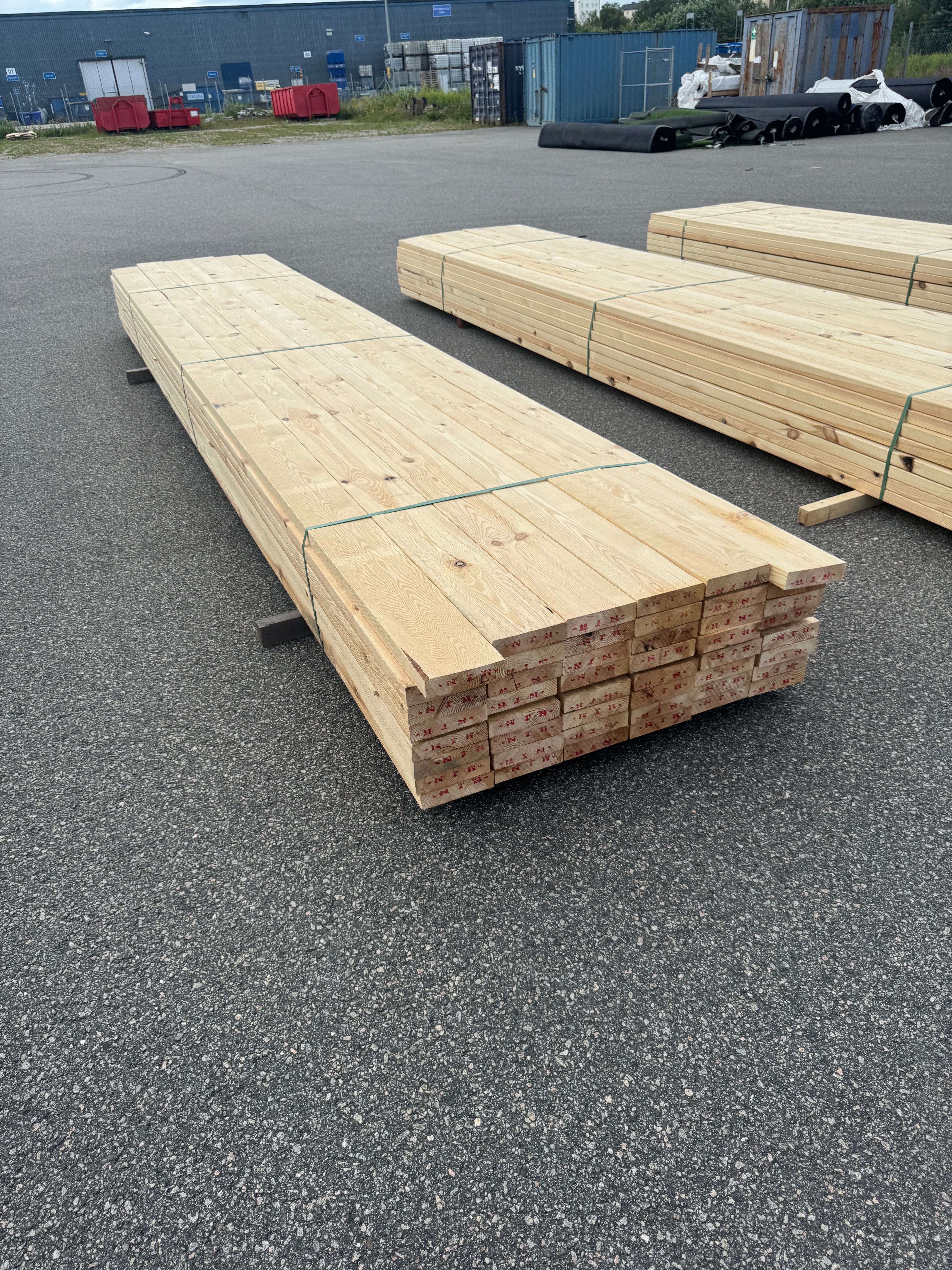 Paket Reglar 45x170 – 48 st (5,40 m, furu)