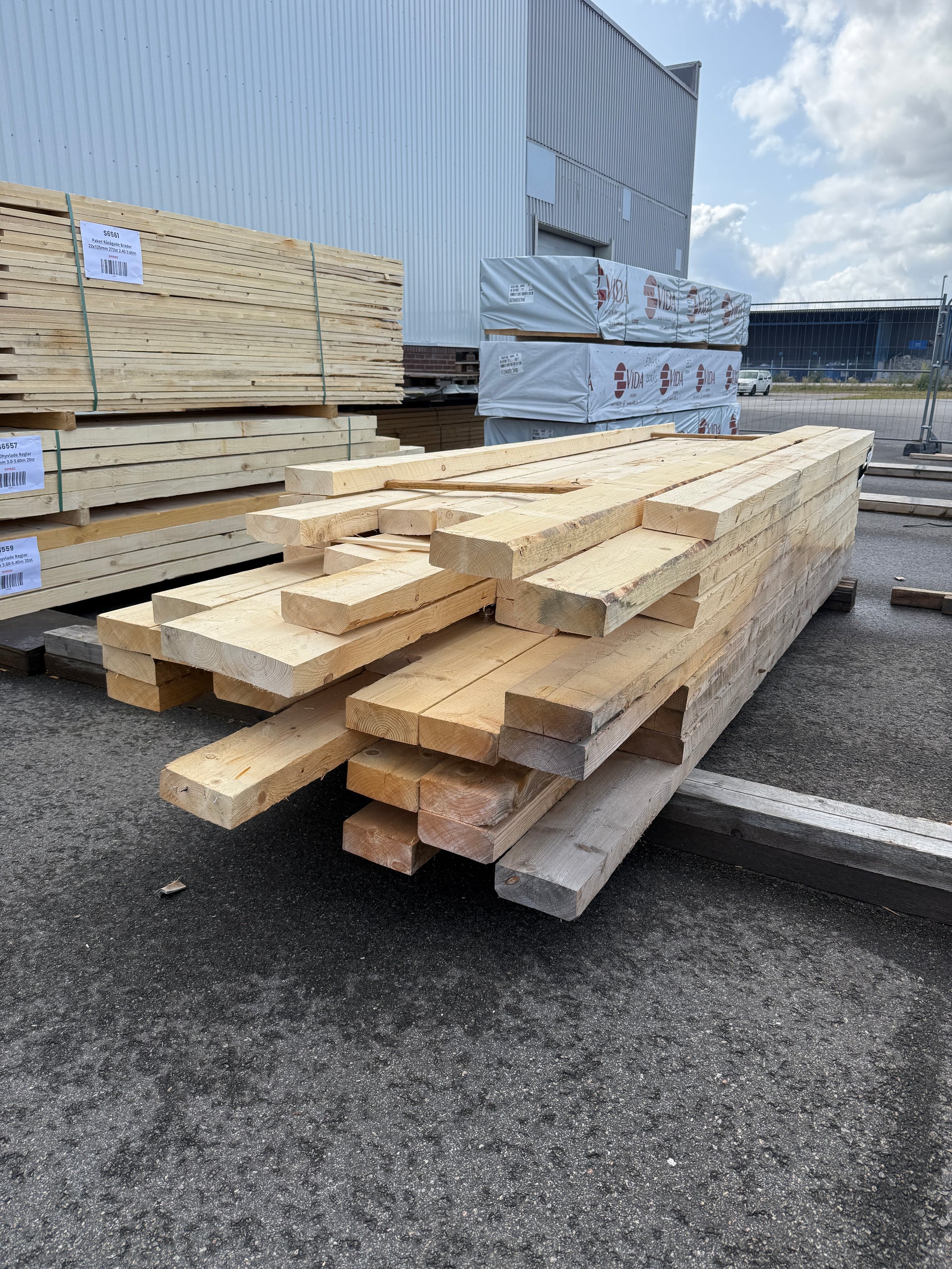 Paket Ohyvlade Reglar 63×160 mm – 60 st (3.0-3.60m)
