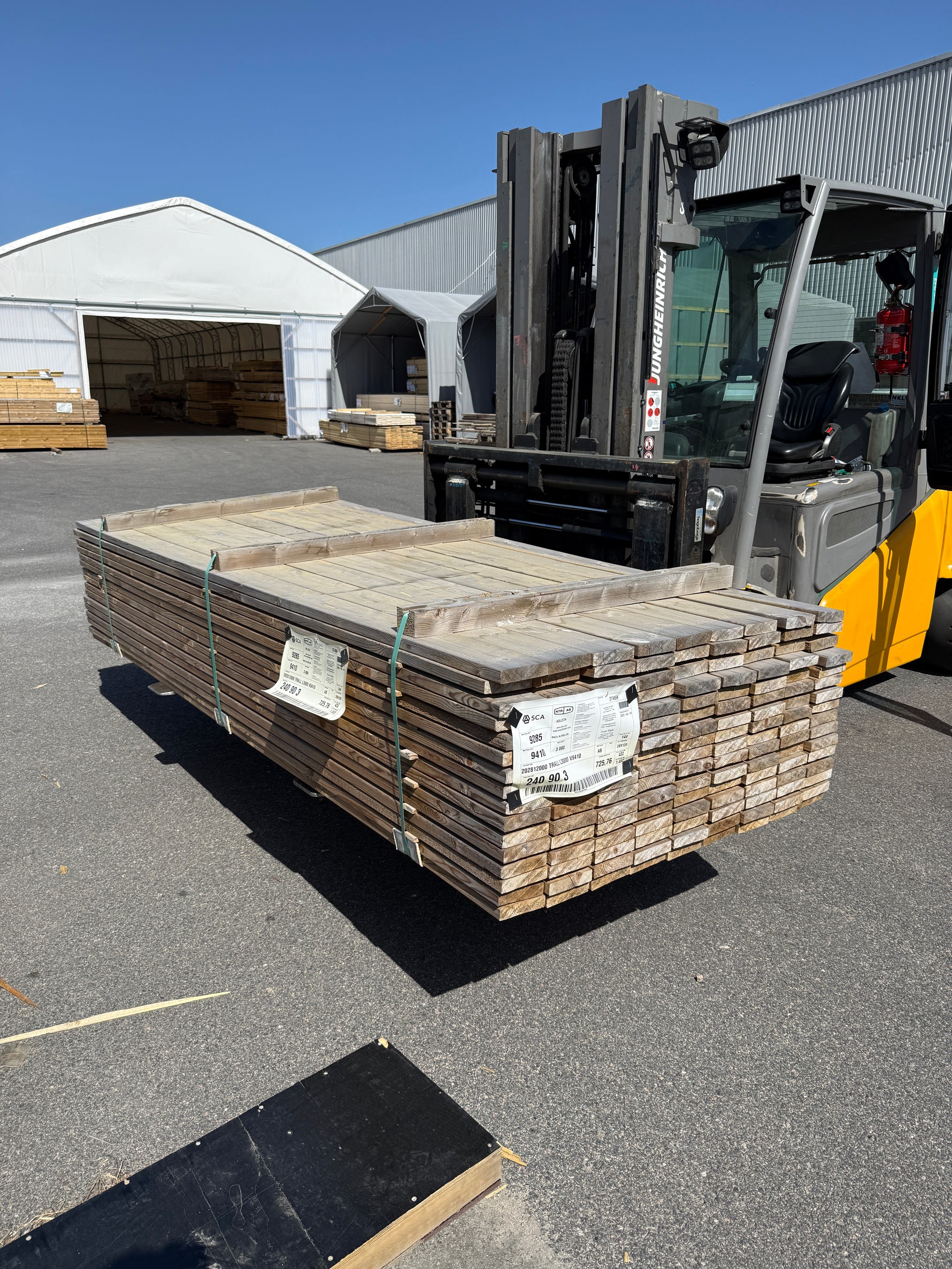 Paket Trall 28x120mm 3,00m 144st Impregnerad