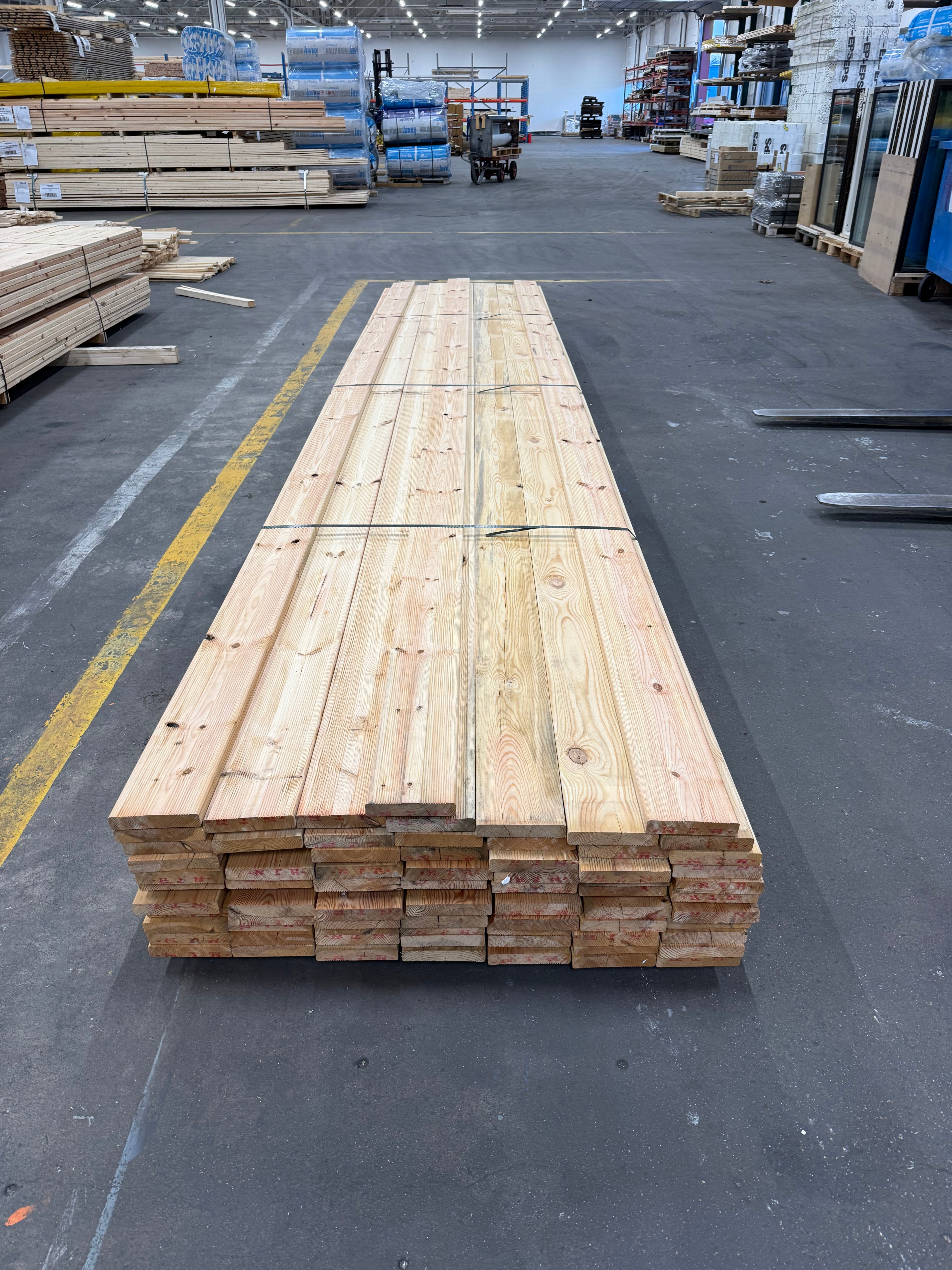 Paket Rillade Brädor 27x145mm 5.10- 73st (Furu) B- sortering