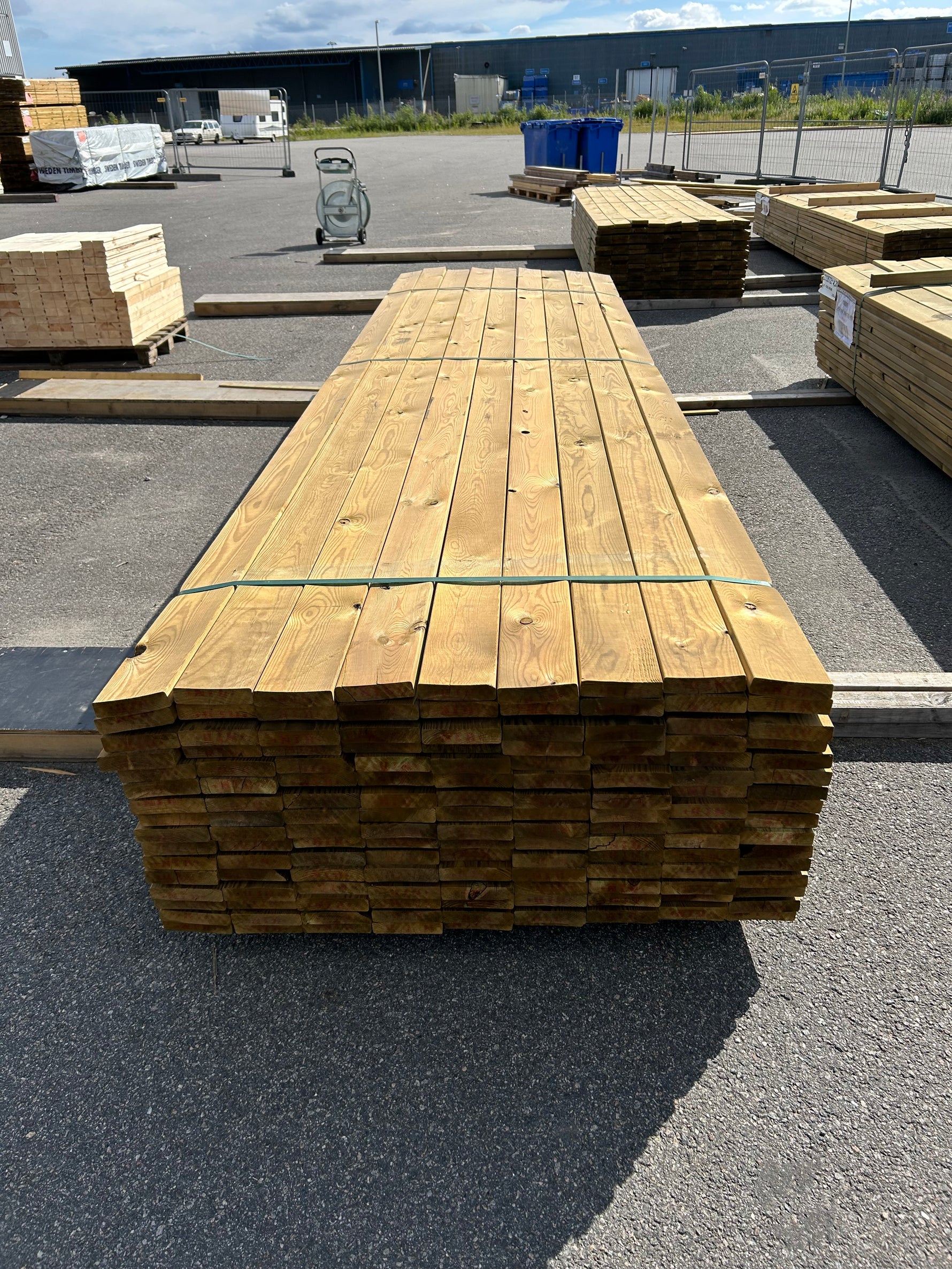 Paket Trall Furu 28x120mm 4,20m 144st Impregnerad B-kvalitet