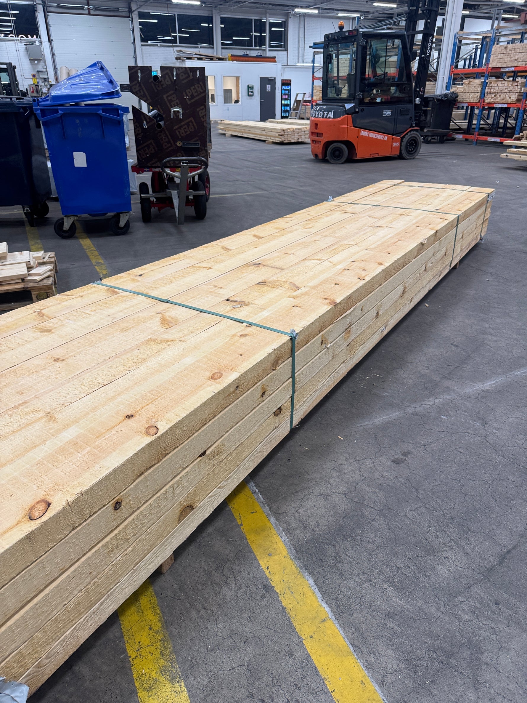 Paket Ohyvlade Reglar 50x147mm (3.60-5.40m) 56st- Furu