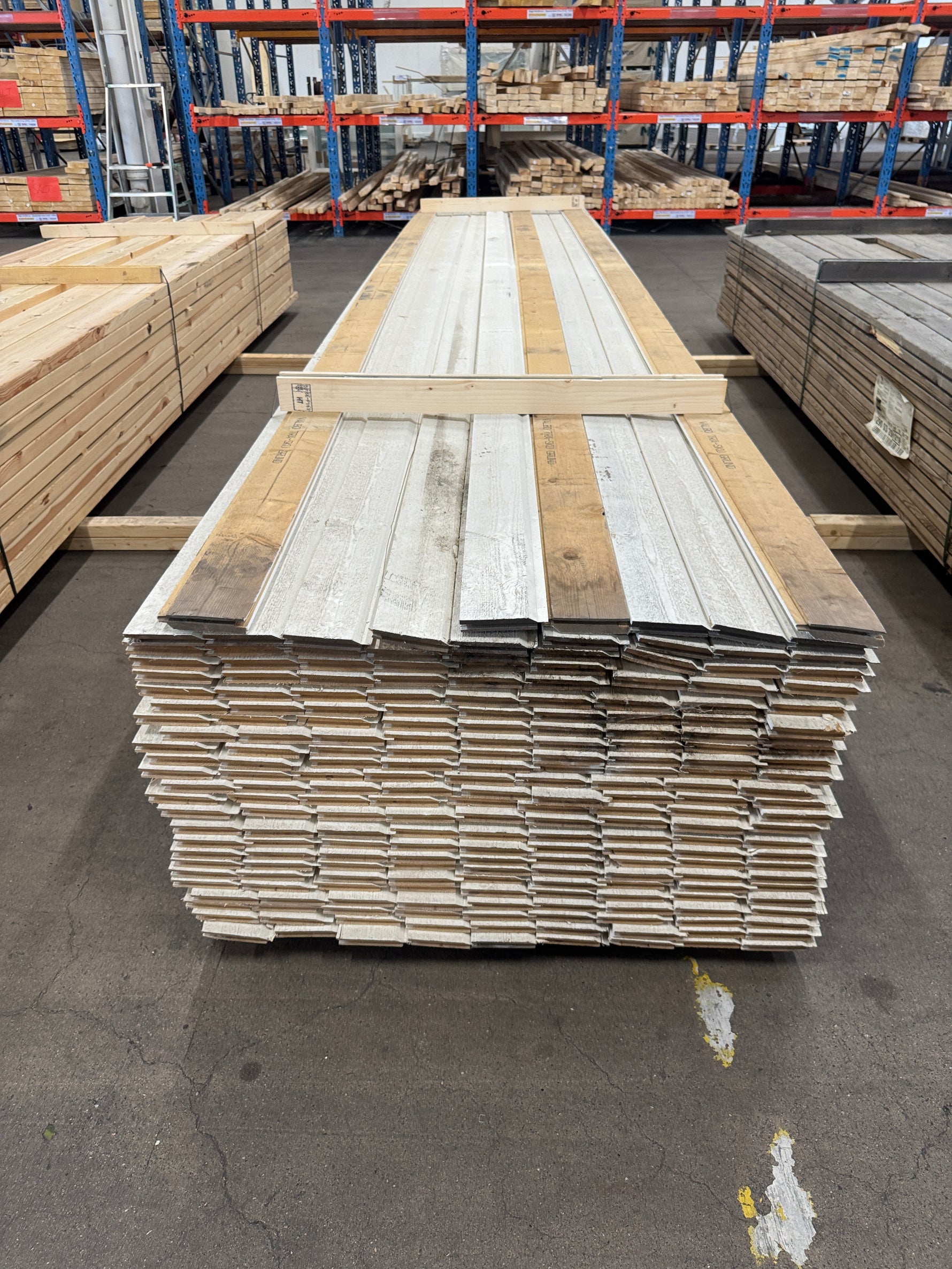 Paket Ytterpanel 22x120mm 5,385m – 220 st Vit