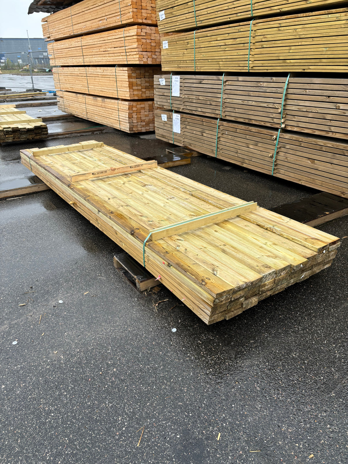 Paket Tryckimpregnerad Trall 28x120mm 4,20m 58st