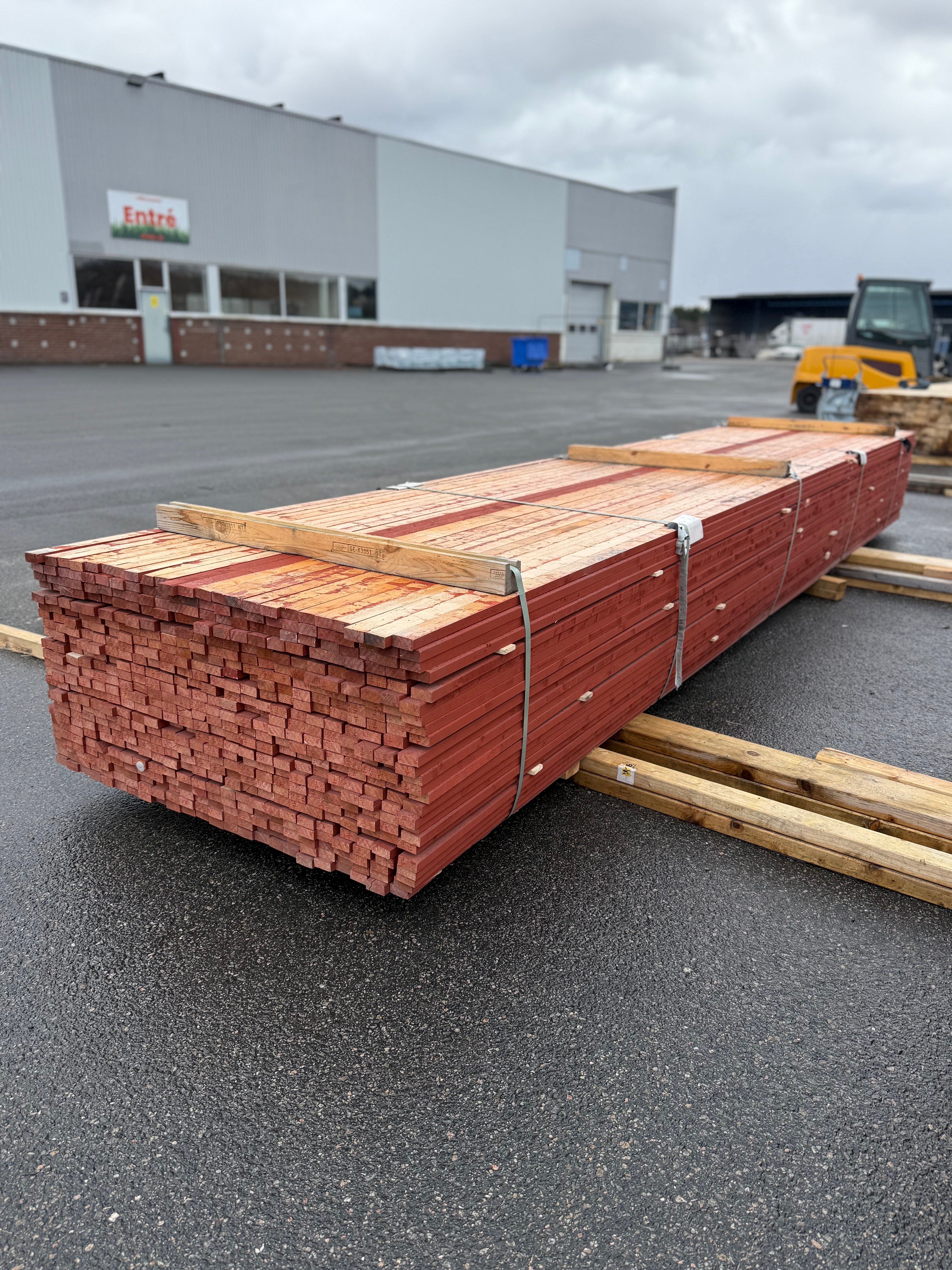 Paket Finsågad 22x45mm – 576 st 5,40 m Slamröd Gran - Spirec