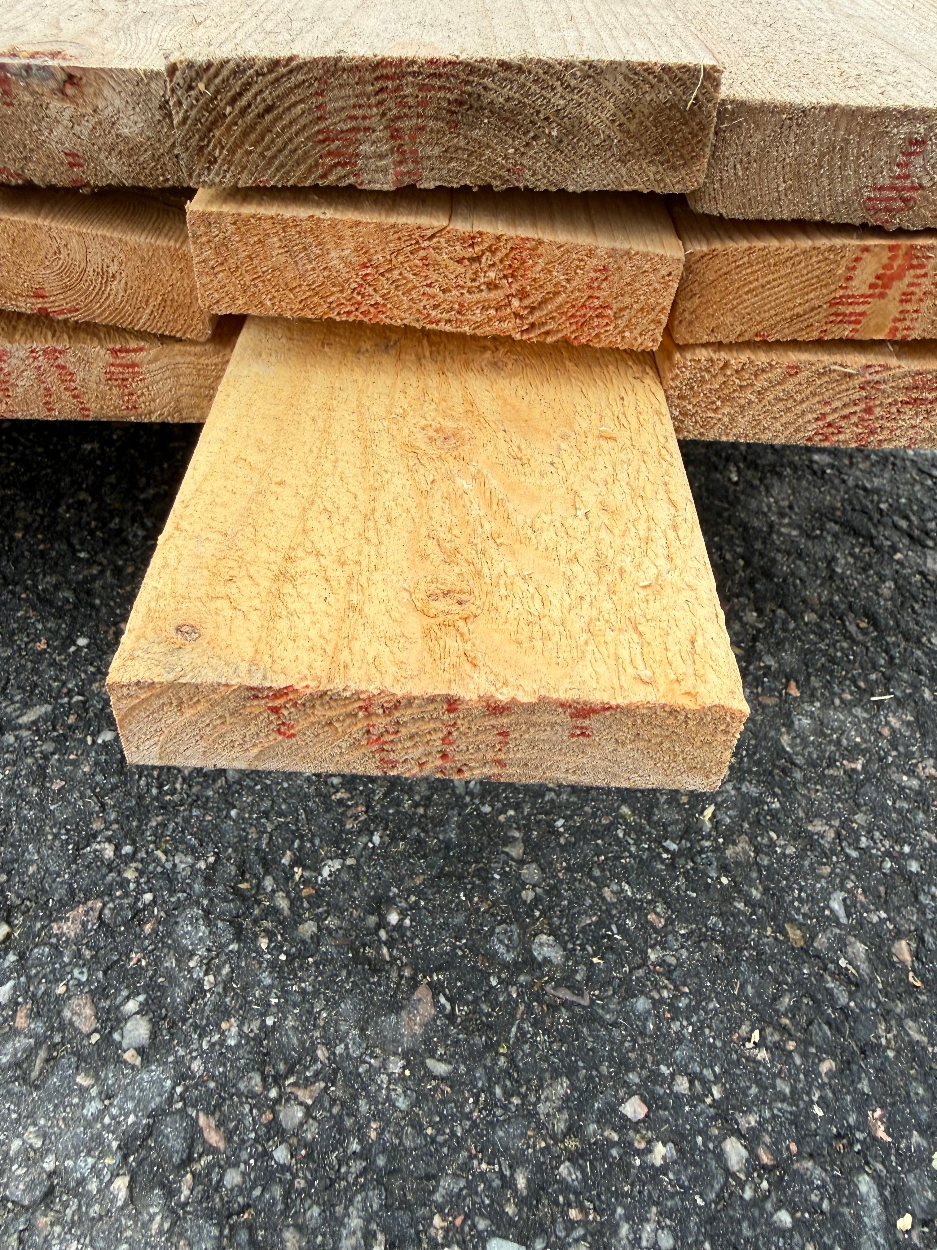 Paket Brädor 21x95mm – 30 st (4,80 m, Obehandlad Gran)