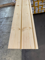 Paket Spårpanel 13x95mm Gran, 164kvm 3.58–5.38m (Sekunda)