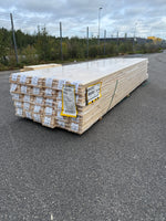 Parti Massivt Furugolv Borstad Ljusgrå Ekonomi 25x160 mm – ca 64,32 m²