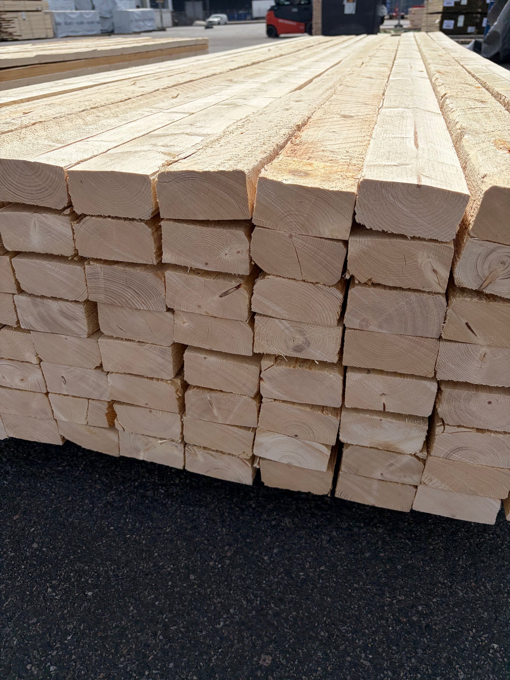 Paket Ohyvlade Reglar 45x90mm, 96st (4,2–4,8m)
