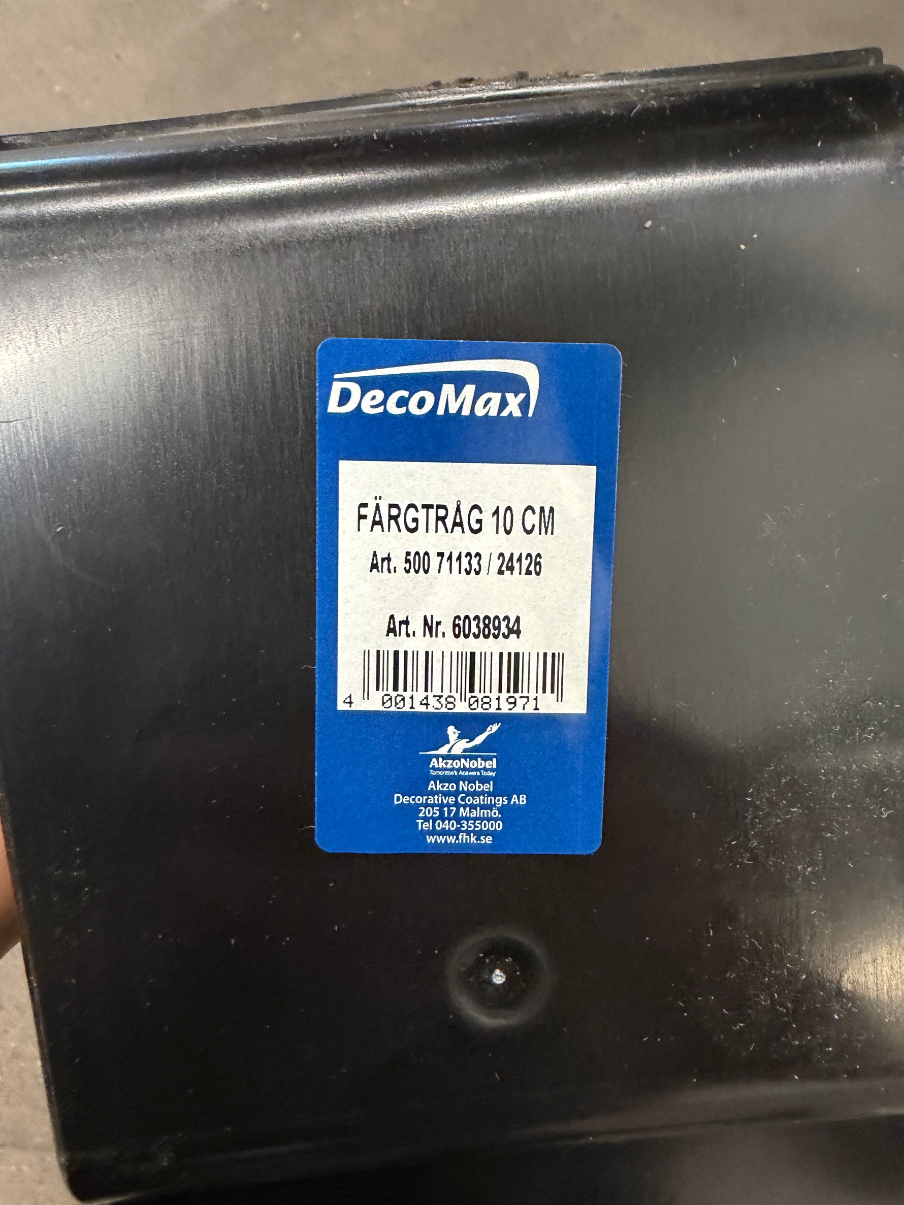 Färgtråg 10cm Decomax