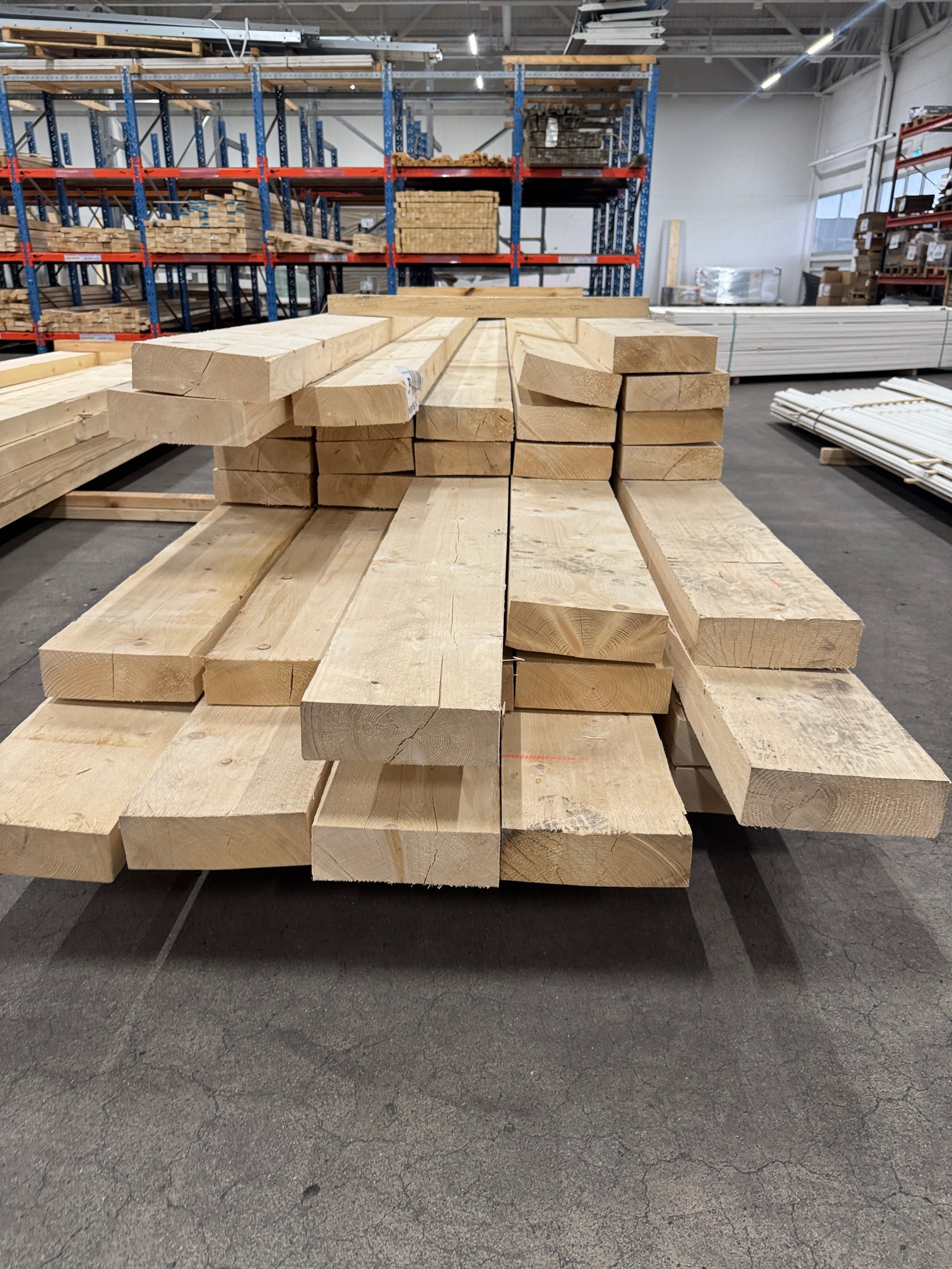 Paket Ohyvlade Reglar 75x225mm – 36 st Blandade längder