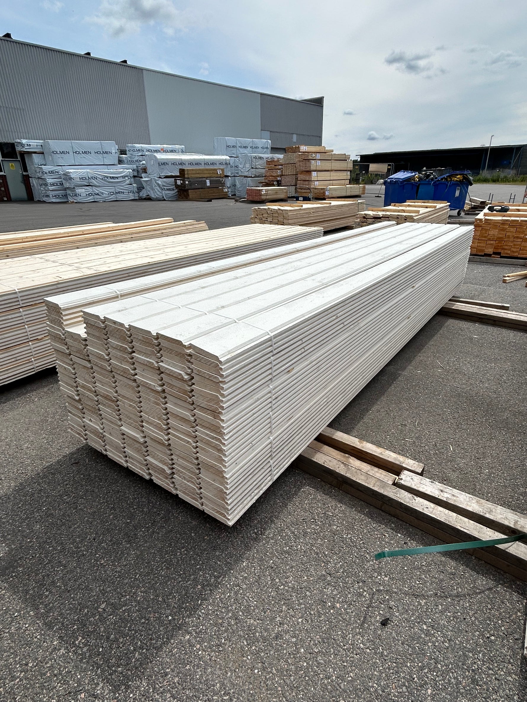 Paket Dubbelfas Halvspont 22x145mm 4,20m 205st Mellanstruken