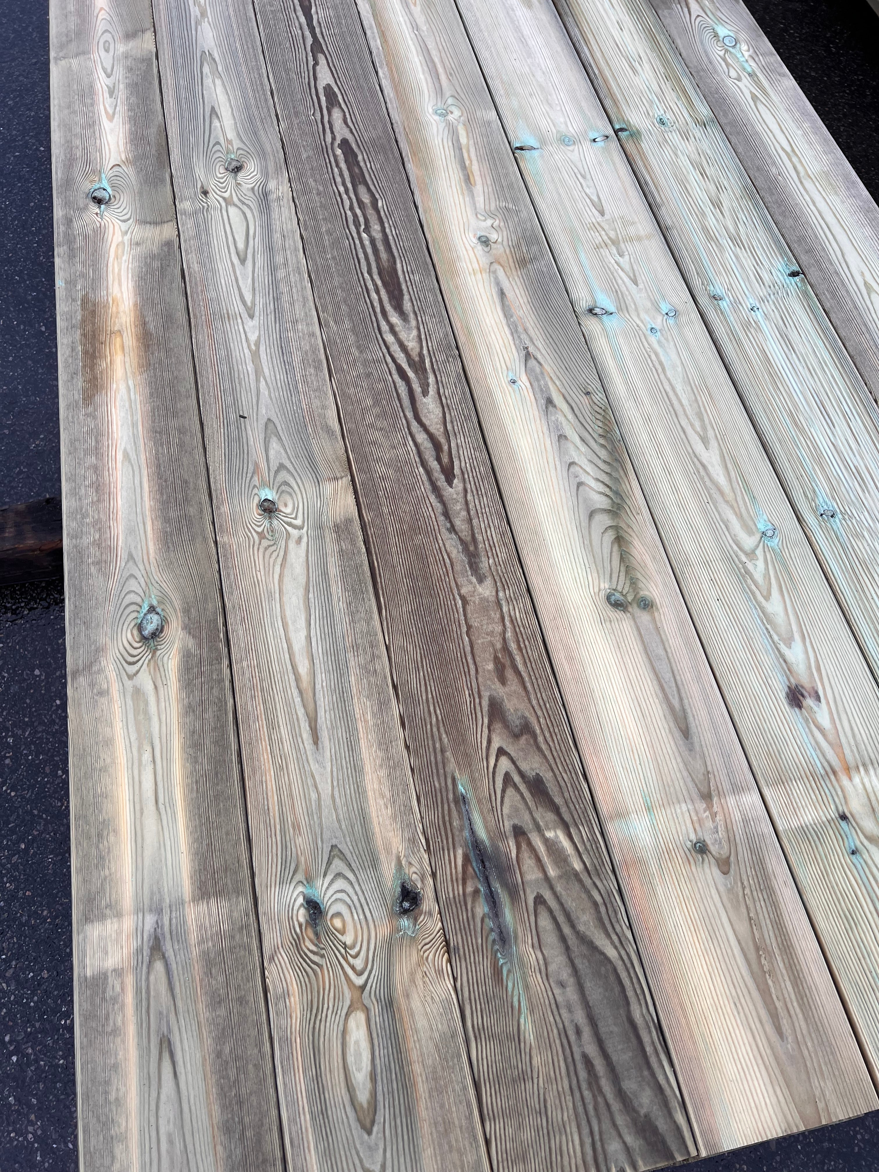 Paket Trall Rillad 28x145mm – 105 st 4.20m Tryckimpregnerad B-sort