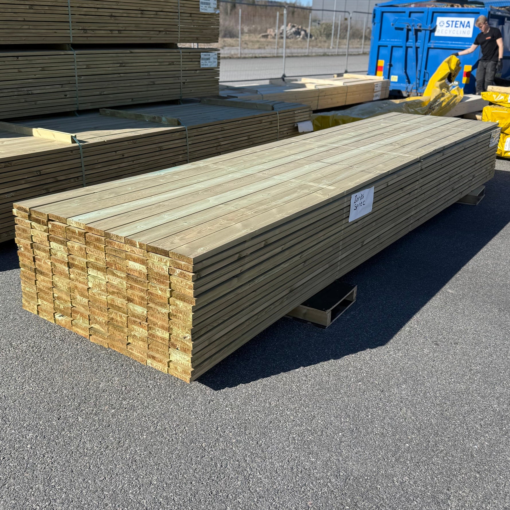 Paket Tryckimpregnerad Trall 28x120mm, 153st 4,50m (G4-3) - Spirec