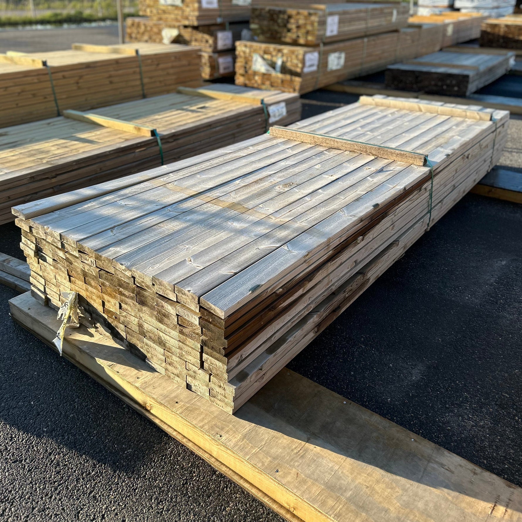 Paket Tryckimpregnerad Trall 28x95mm, 132st 3.30m