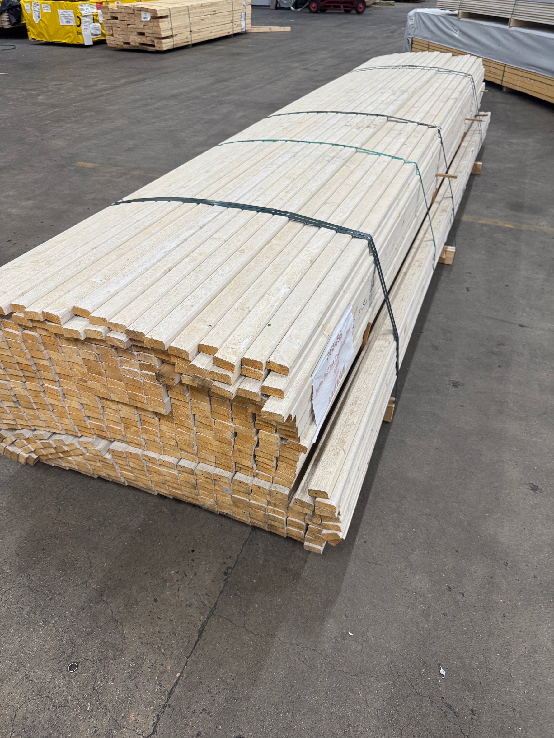 Paket Lockläkt 22x45mm, 489st 4.2m- Grundmålad