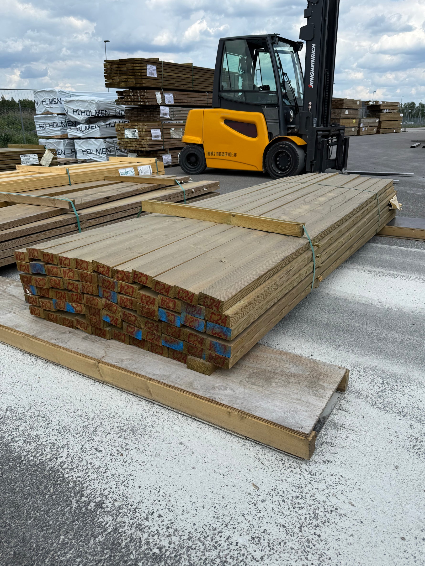 Paket Tryckimpregnerade Reglar 45x95mm, 67st 3,0m (NTR AB)