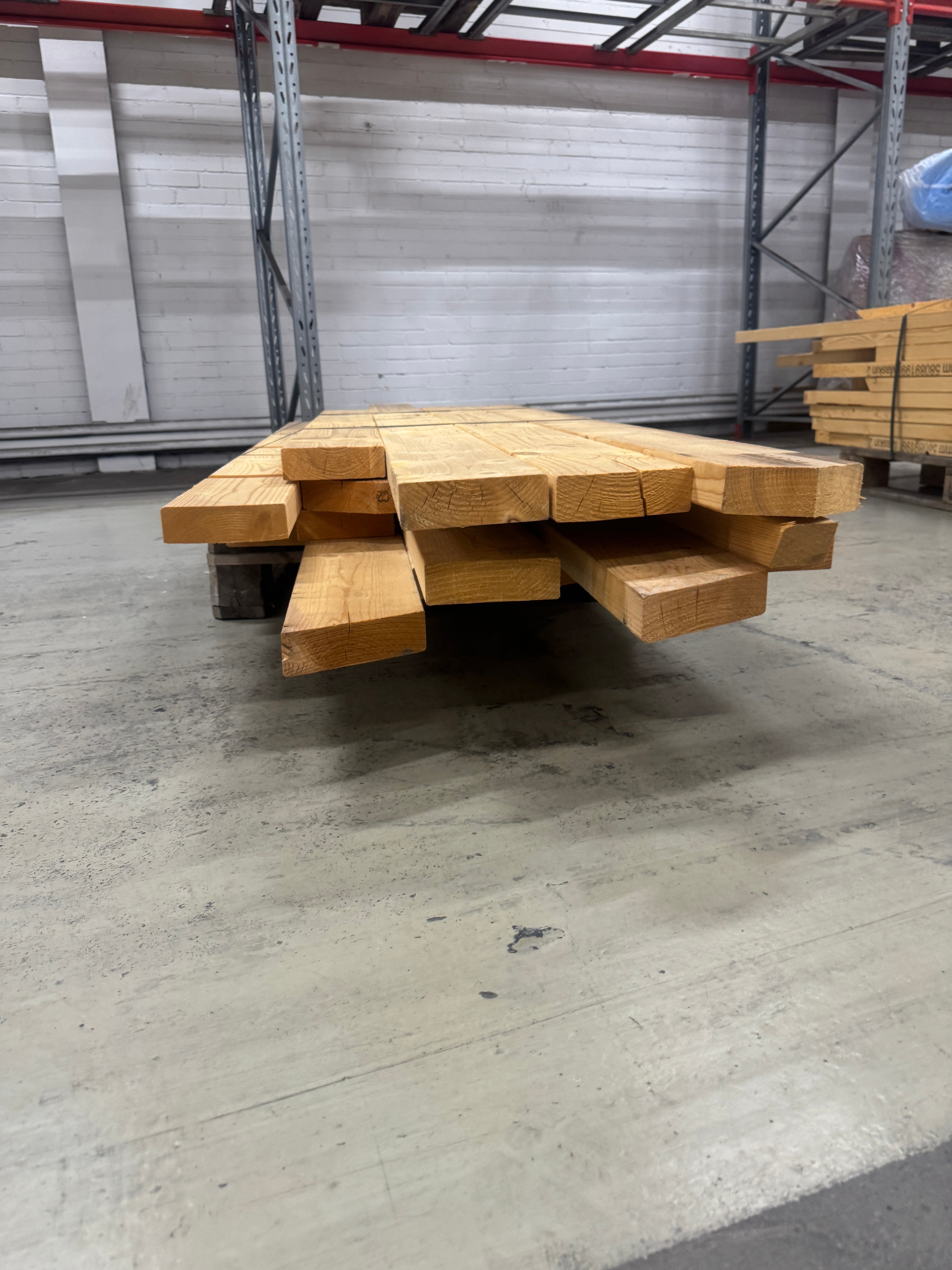 Paket Virke 45x145 – ca 19 st (1,80–2,60 m, Gran)