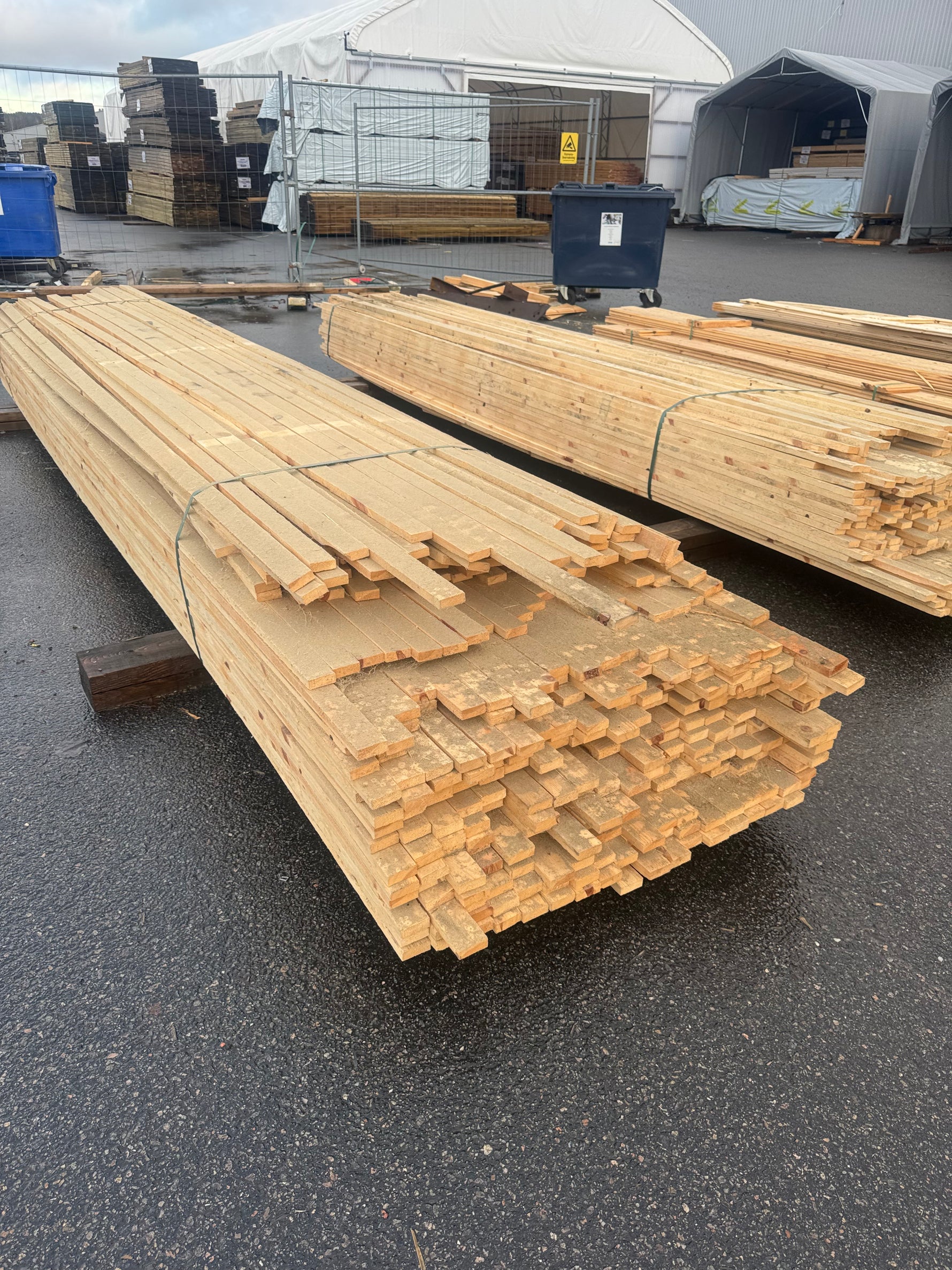 Paket Läkt 19x52 – 342 st (4,2–4,8 m, ohyvlade) - Spirec
