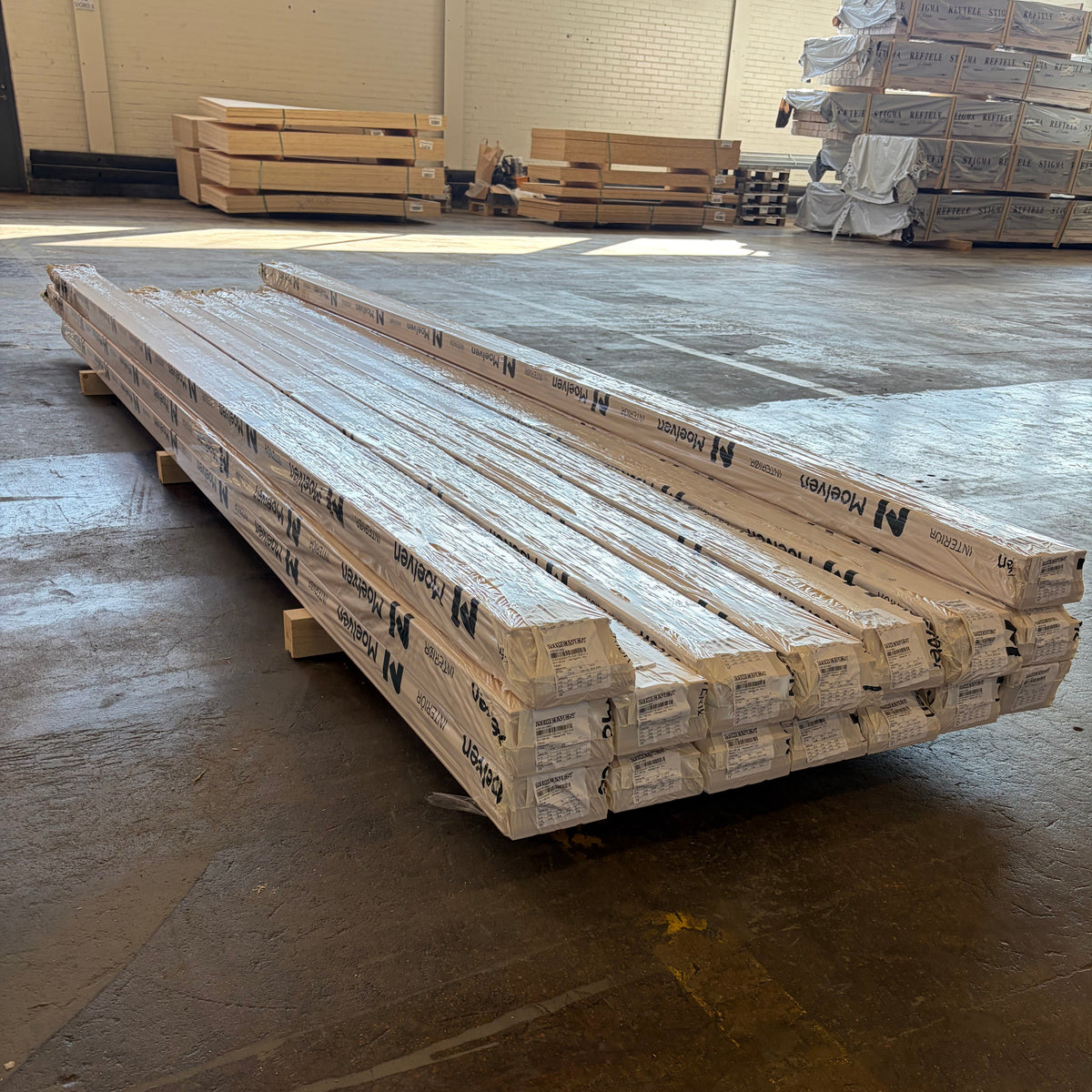 Paket Massivt furugolv 20×135/142 mm – Obehandlat Robust, ca 32 m²