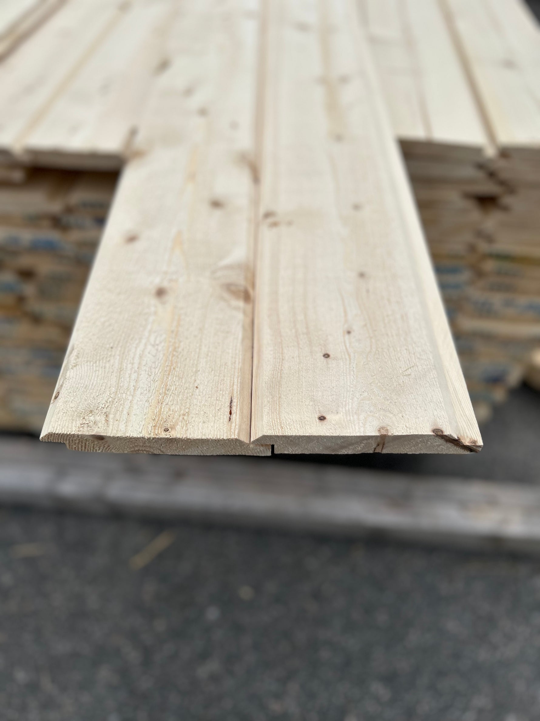 Paket Dubbelfas Halvspont 22x145mm 3.90m 175st Obehandlad