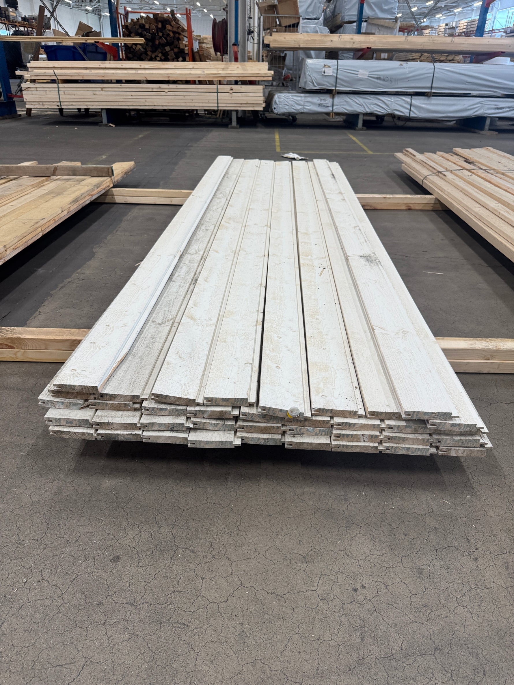 Paket Ytterpanel Spårpanel 22x120 mm 3,30 m – 38 st