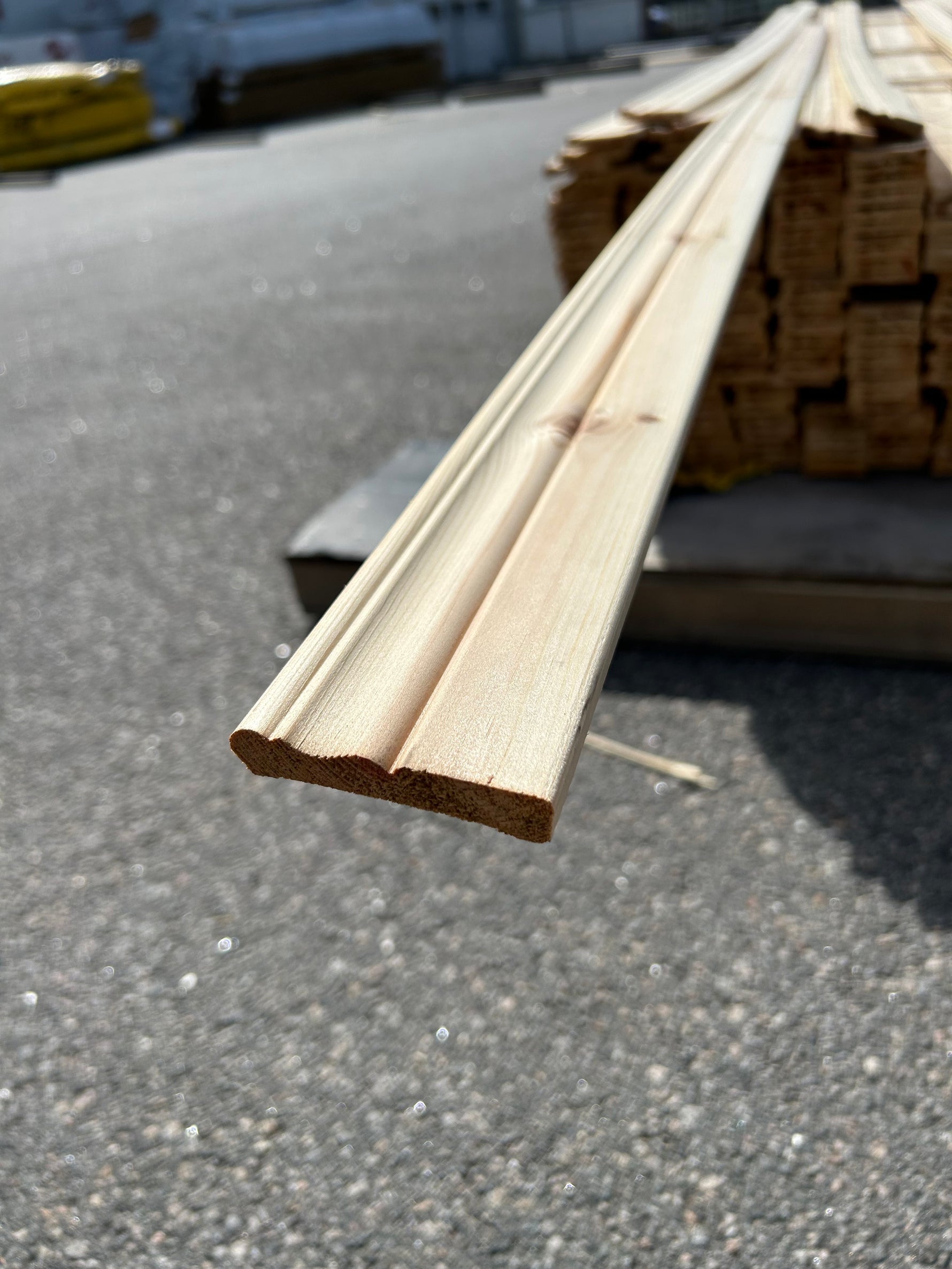 Paket Antikfoder/Sockel 13×69 mm 3,30 m 360 st Furu
