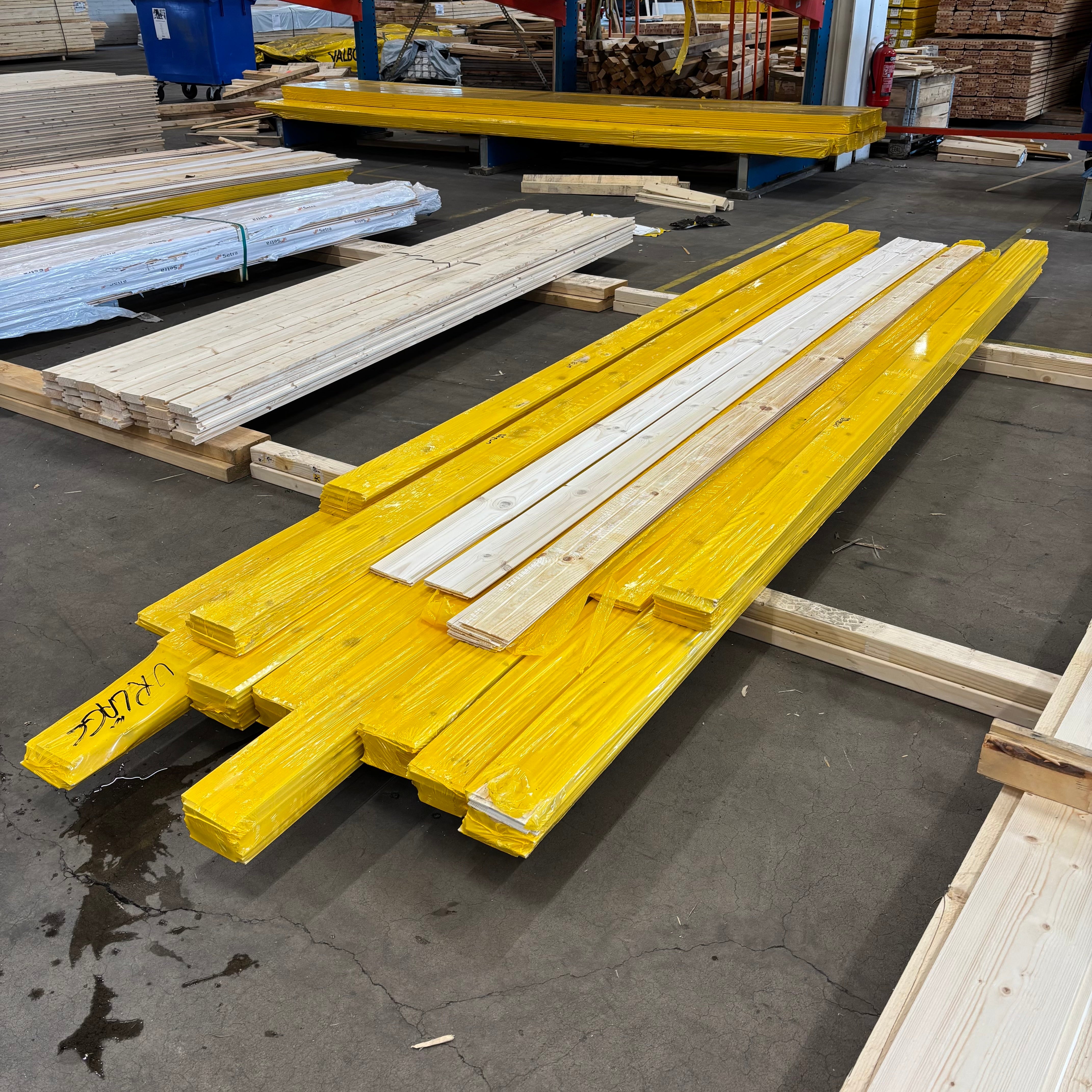 Paket Spårpanel 13x120 mm – 74 st