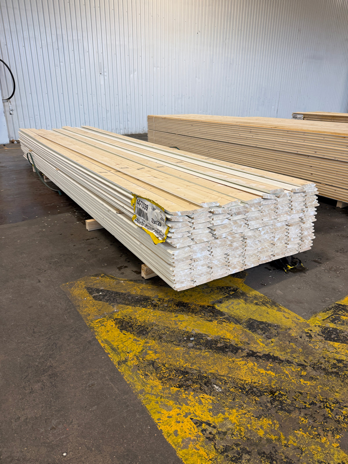Paket Dubbelfas Halvspont 22x120mm 4.20m 155st Mellanstruken