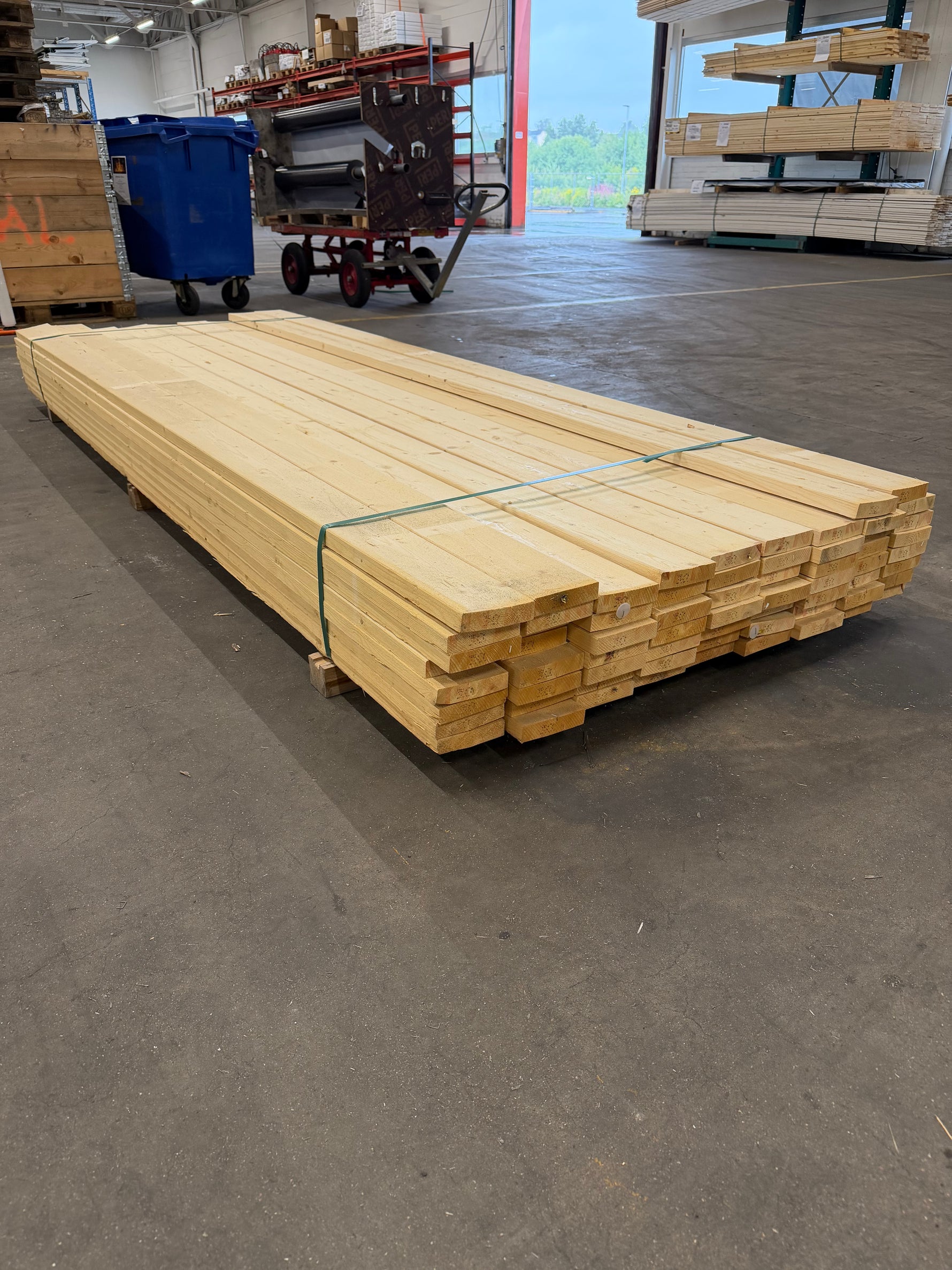 Paket Finsågade Brädor 28x120mm, 3.0m, 67 st