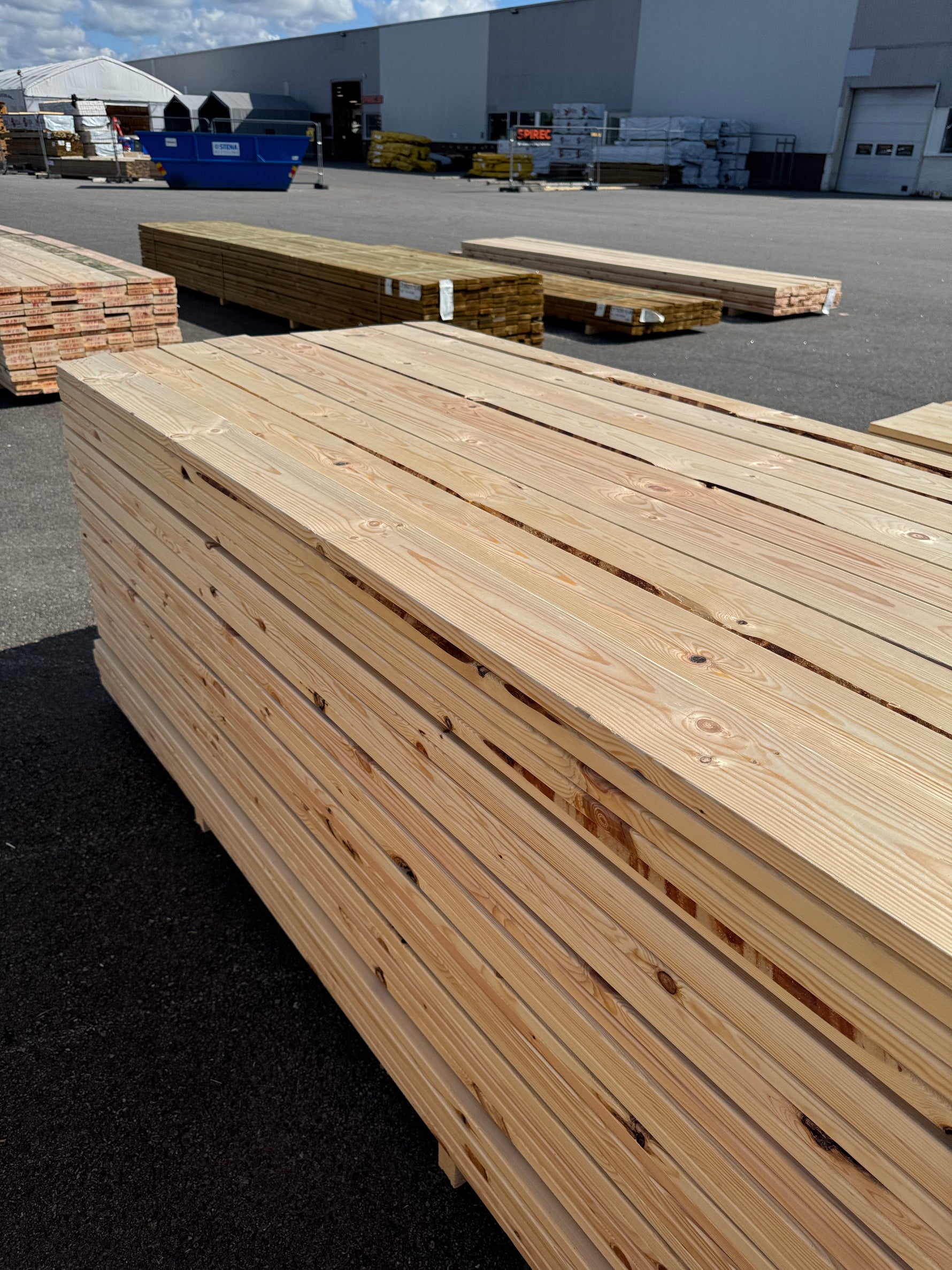 Paket Hyvlad 28x120 – 270st – 4.80 m – ANDRASORTERING