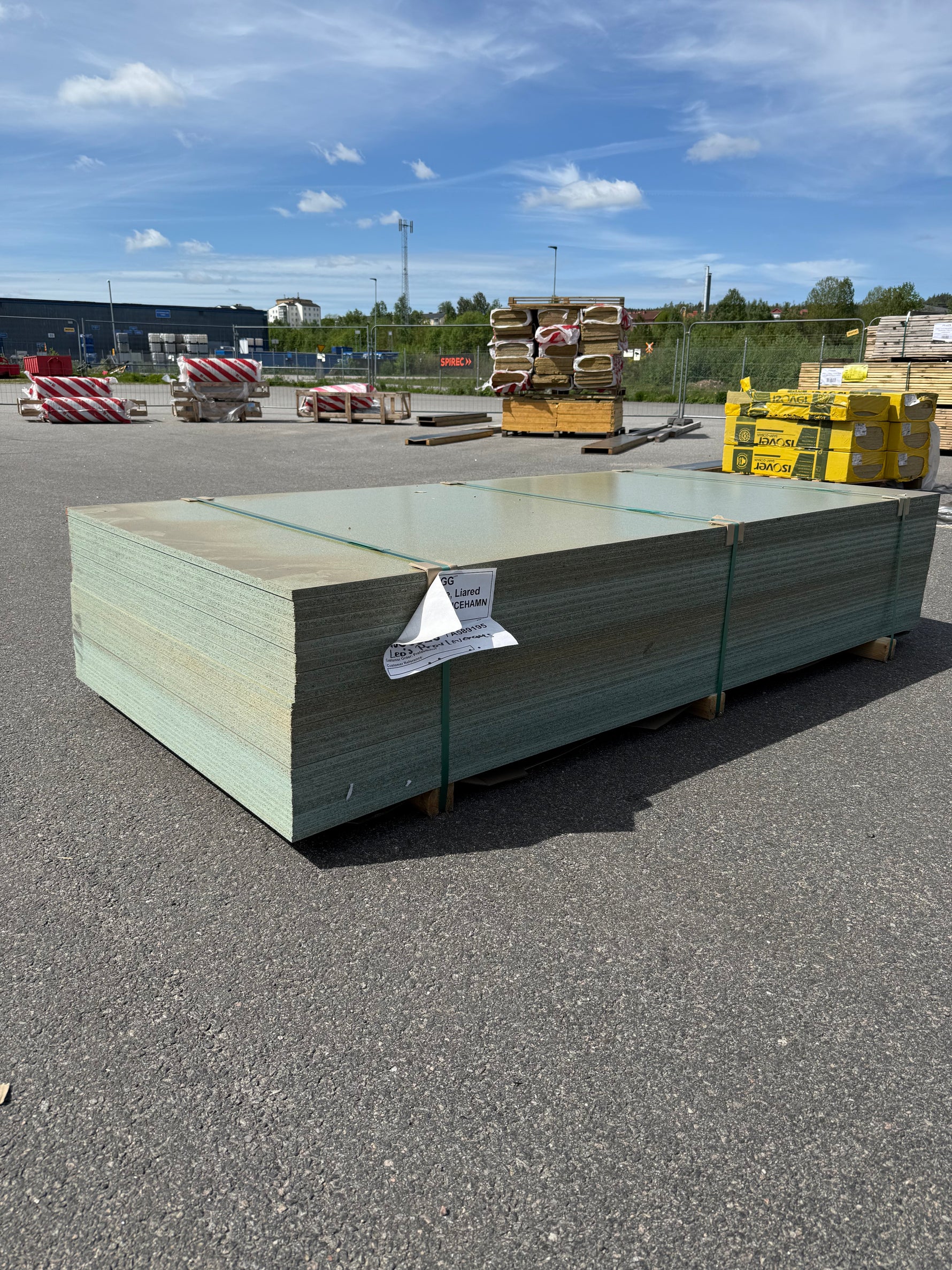 Paket Lackade Spånskivor, 30st 1200x2500mm