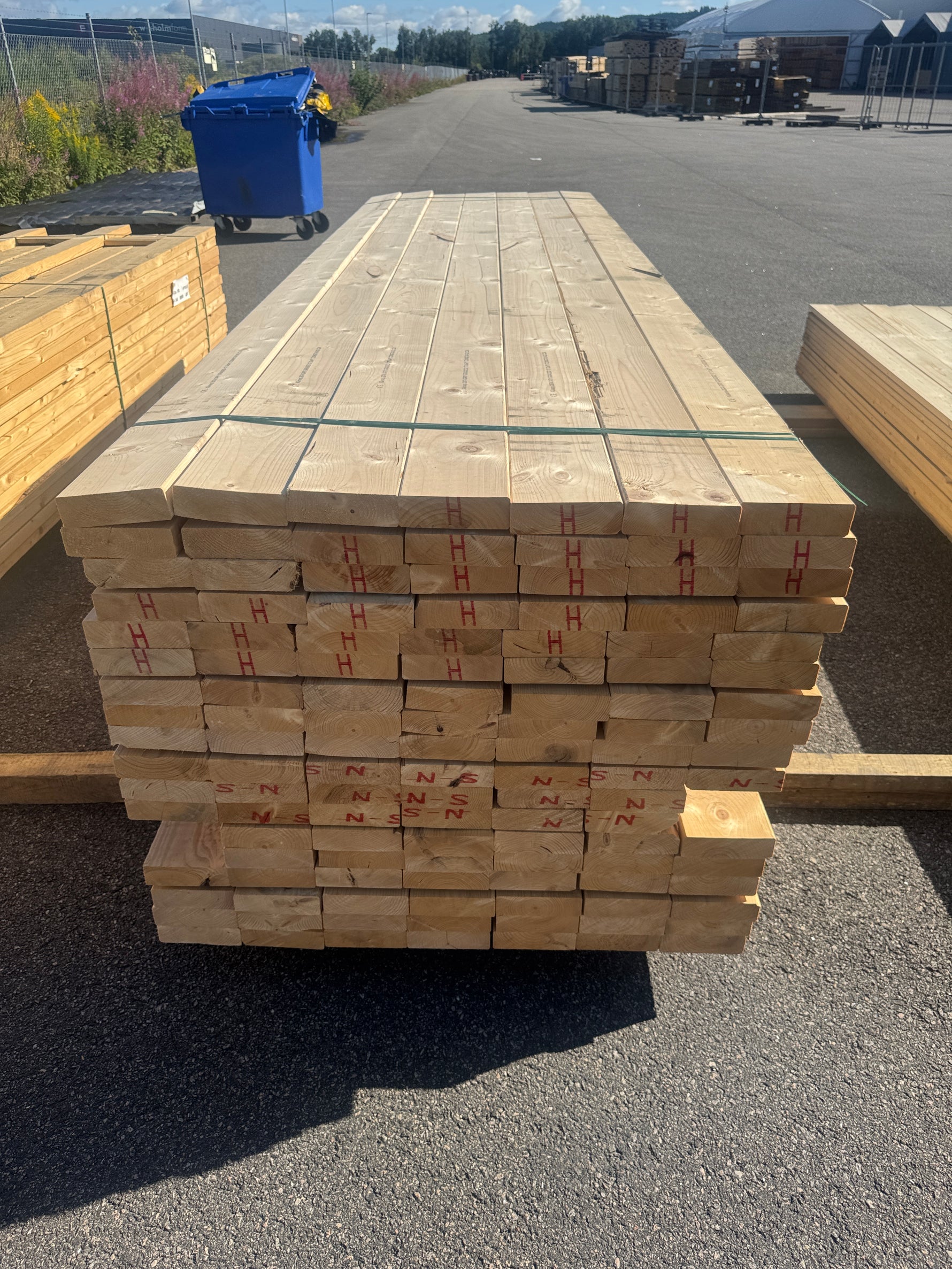 Paket Reglar 45x145mm 3,30-3,60m 126st