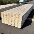 Paket Ytterpanel Dubbelfas Halvspont 22x145mm, 174st 4.20m Grundmålad Vit